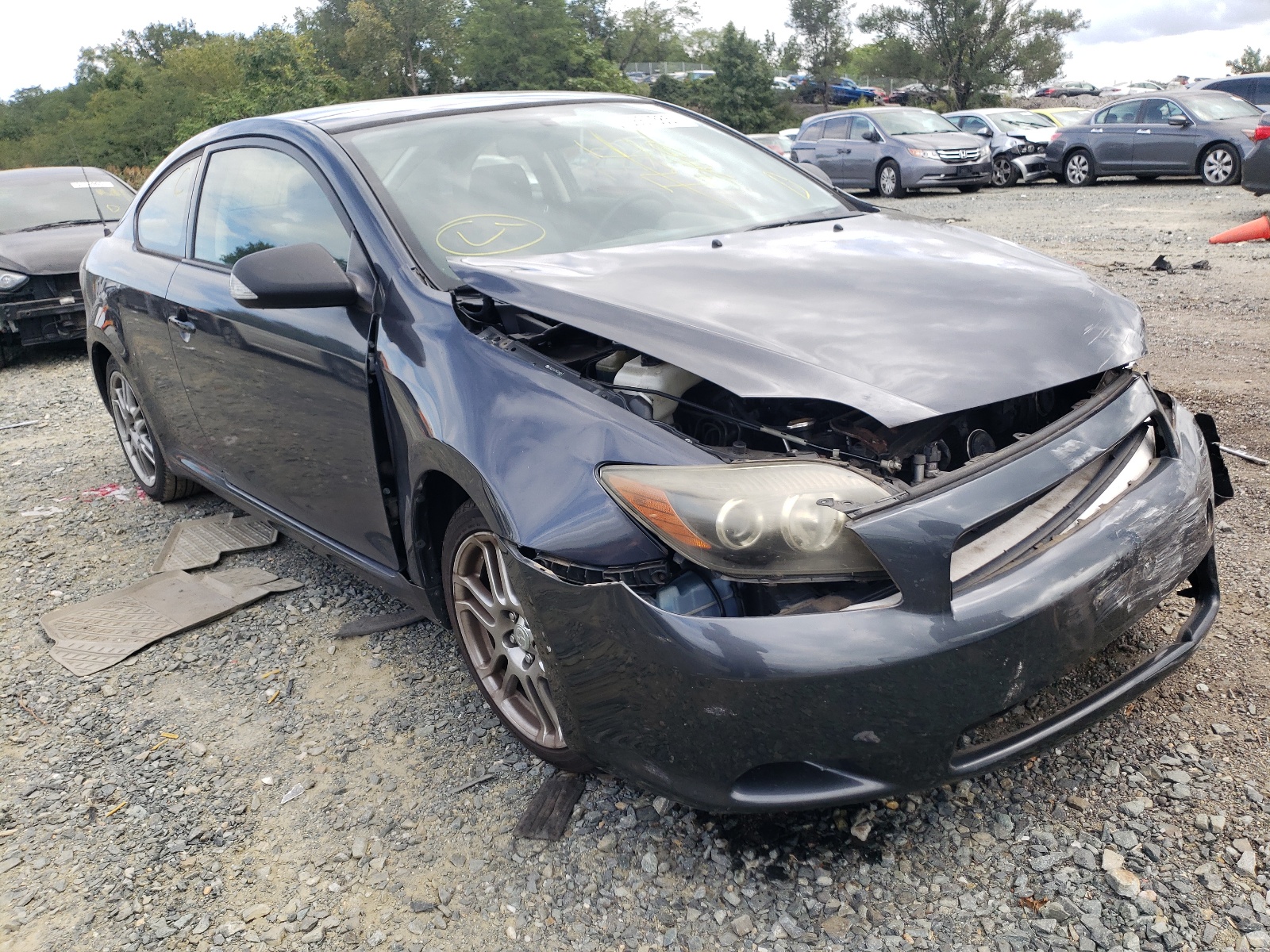 TOYOTA SCION TC 2008 with VIN JTKDE167780264267 - Photo from auction