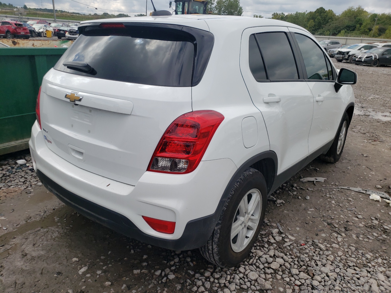 Photo 4 from auction – 2021 CHEVROLET TRAX LS with VIN KL7CJKSB6MB310004