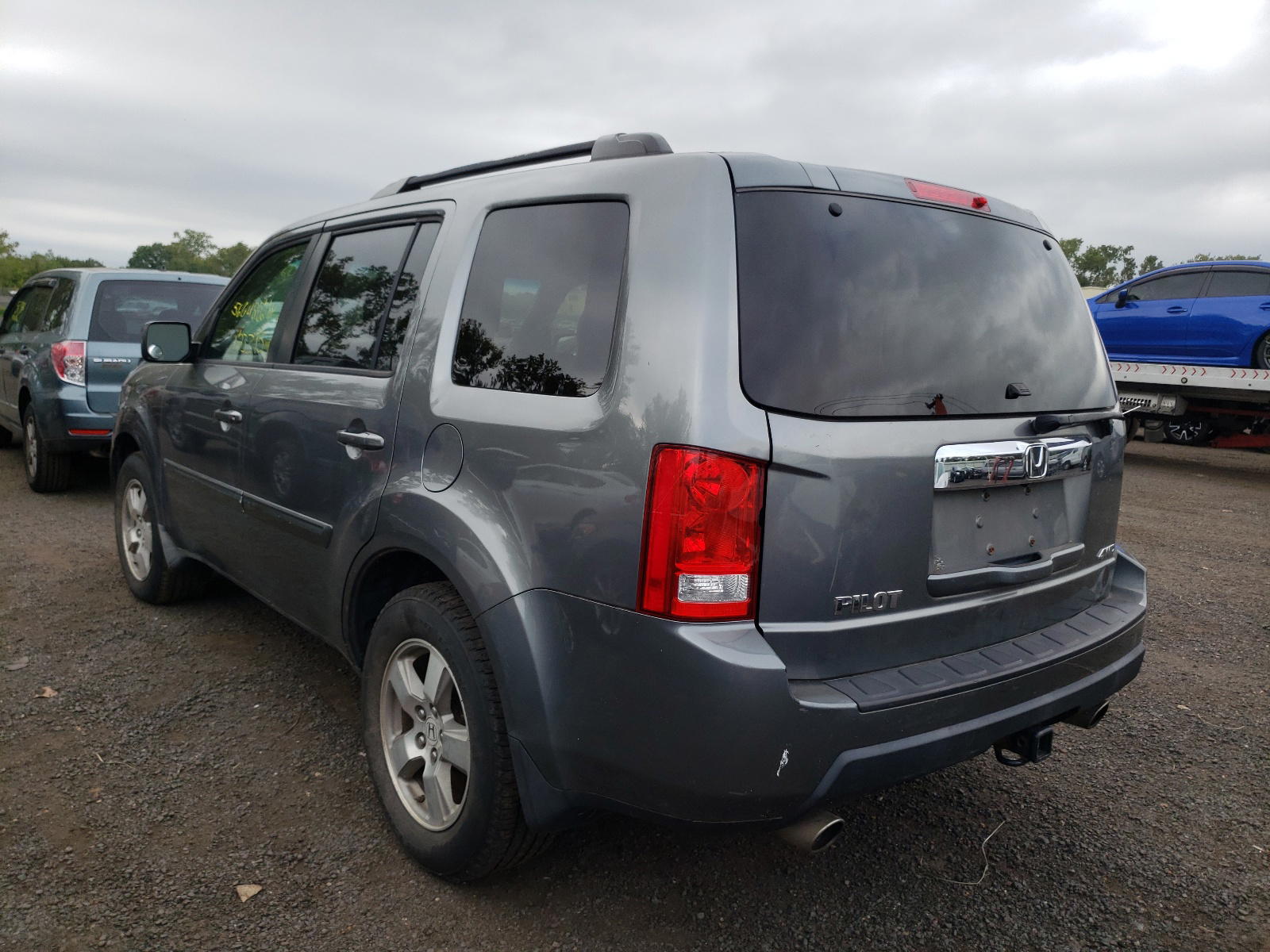 Photo 3 from auction – 2009 HONDA PILOT EXL with VIN 5FNYF48699B023874
