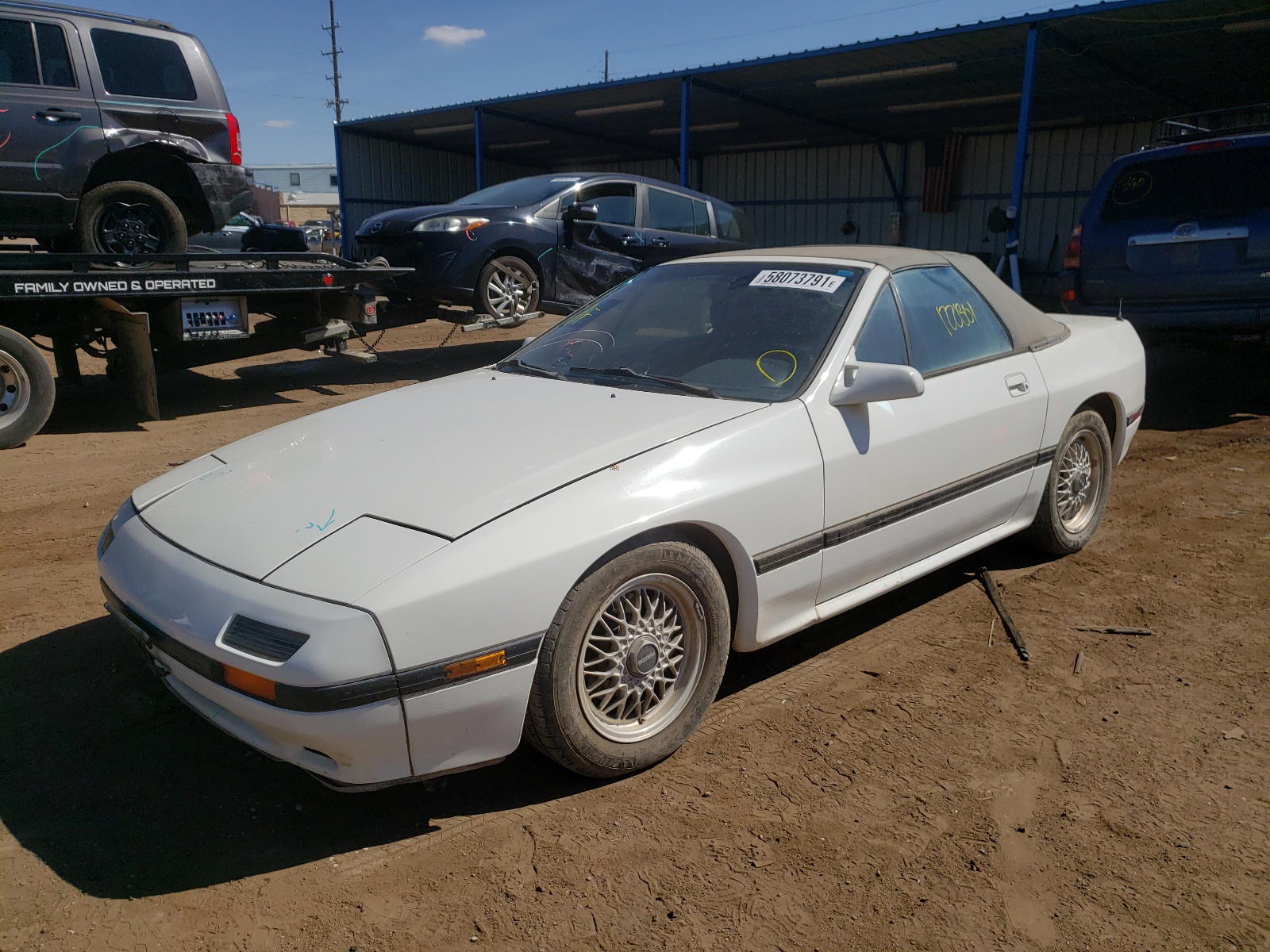 Photo 2 from auction – 1988 MAZDA RX7 with VIN JM1FC3514J0103055