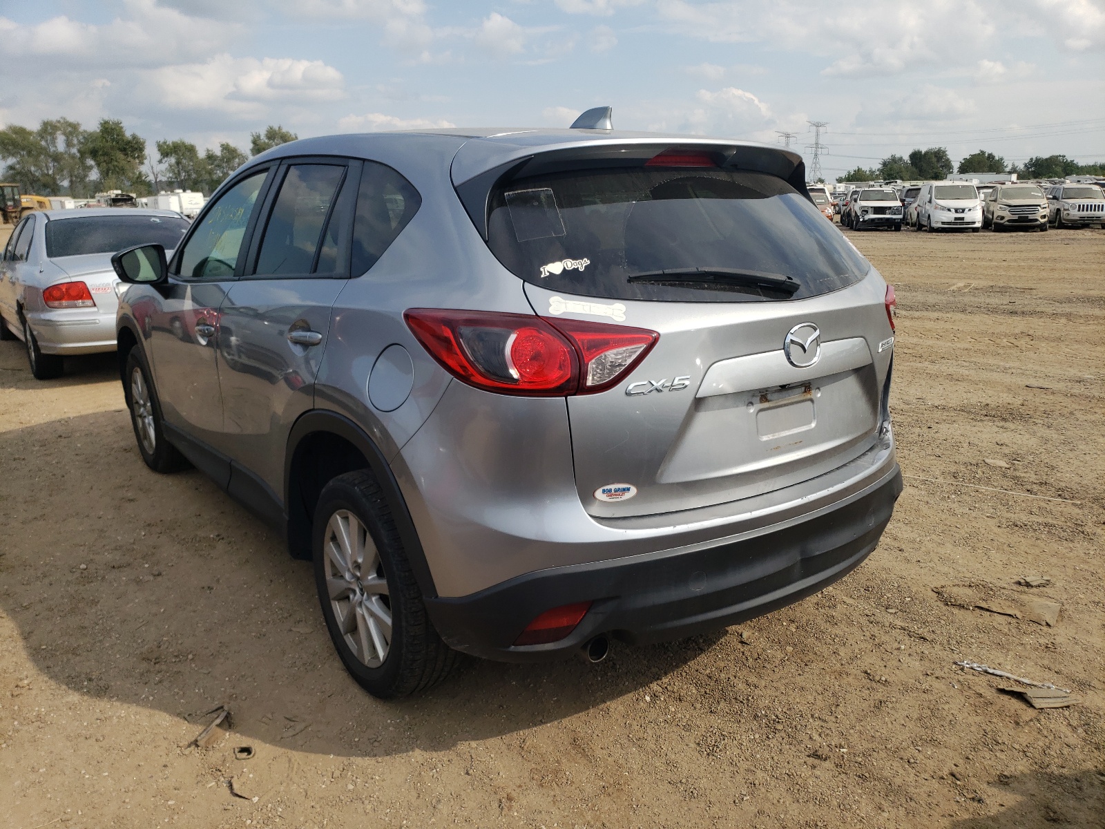 Photo 3 from auction – 2015 MAZDA CX-5 TOURI with VIN JM3KE2CY1F0435231
