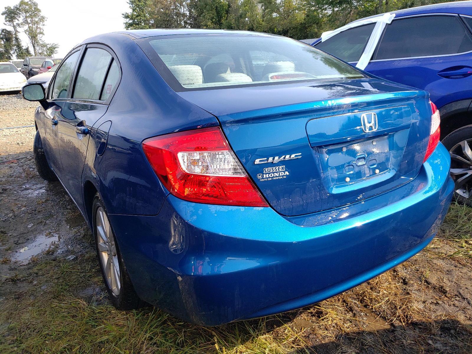 Photo 3 from auction – 2012 HONDA CIVIC EX with VIN 19XFB2F83CE340817