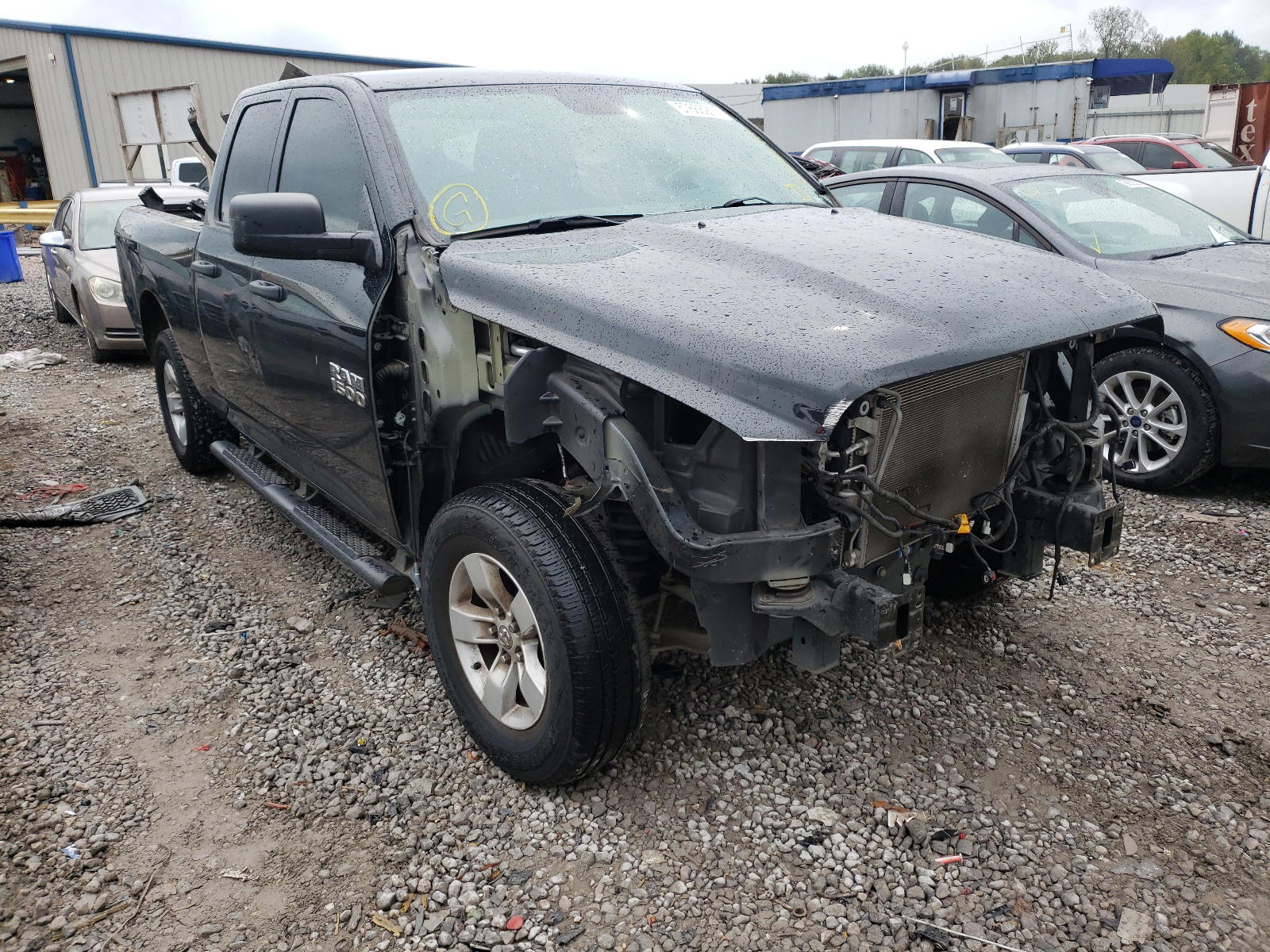 RAM 1500 ST 2018 with VIN 1C6RR7FT1JS343825 - Photo from auction