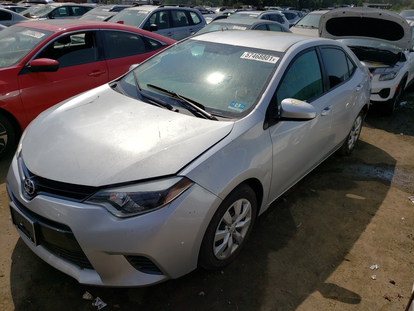 Photo 2 from auction – 2015 TOYOTA COROLLA L with VIN 5YFBURHEXFP258624