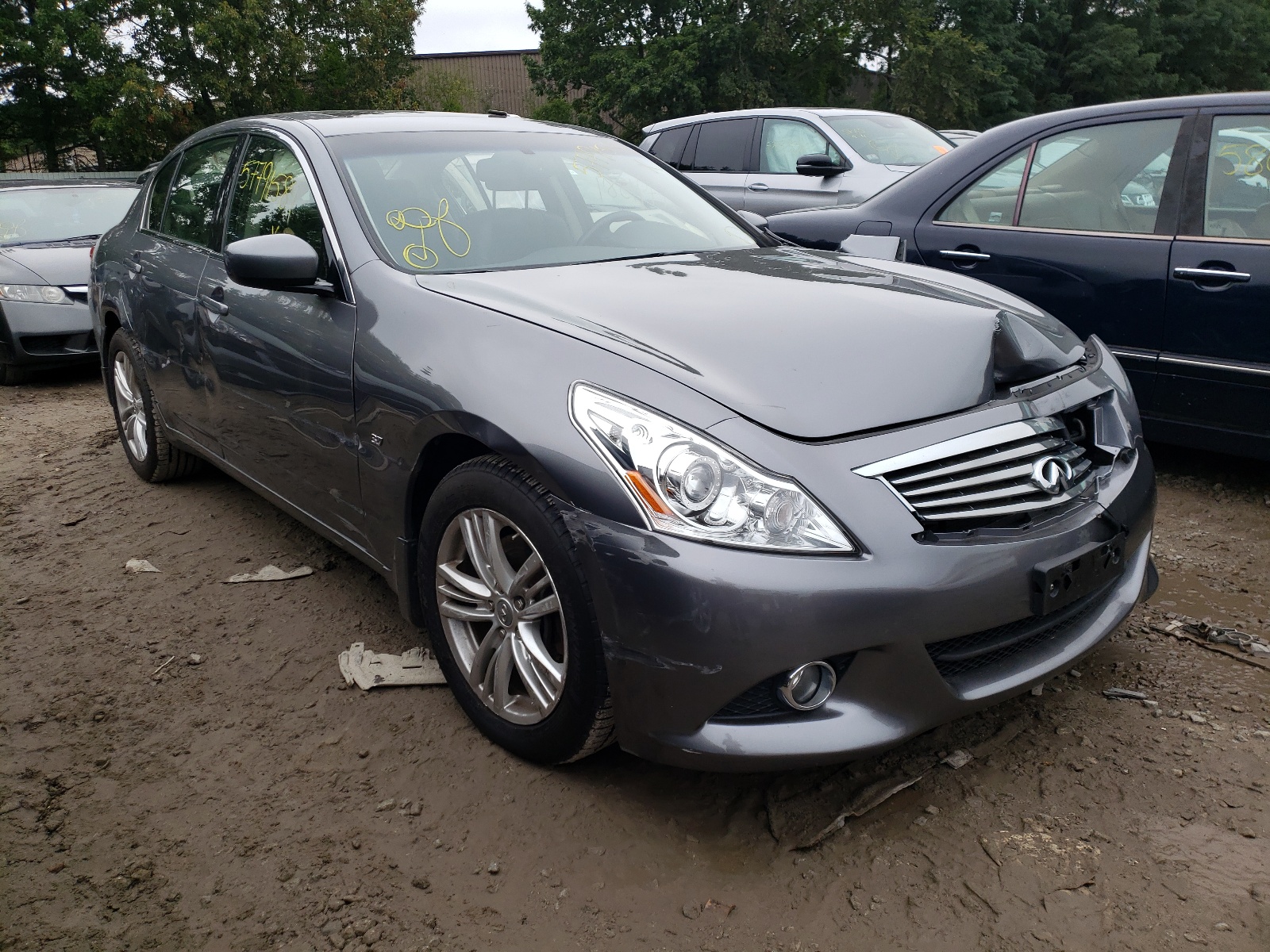 INFINITI Q40 2015 with VIN JN1CV6AR7FM651418 - Photo from auction