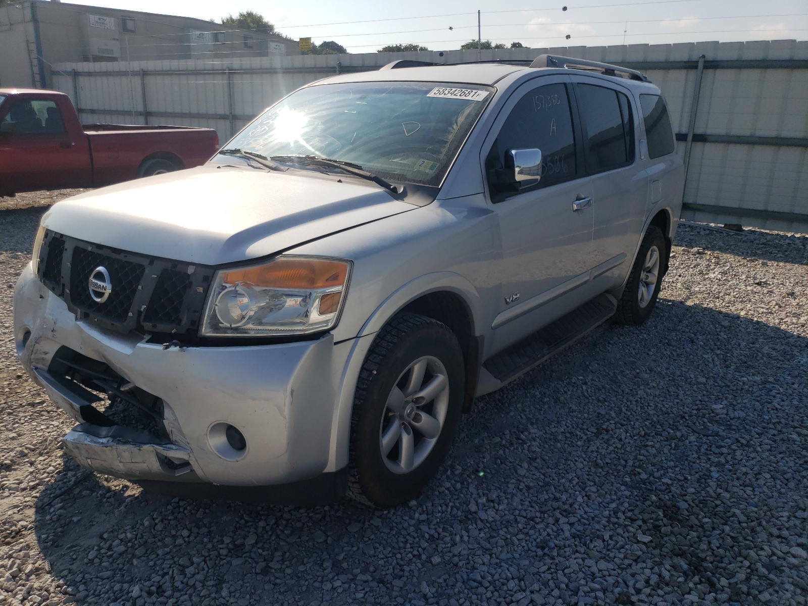 Photo 2 from auction – 2008 NISSAN ARMADA SE with VIN 5N1BA08D78N633506