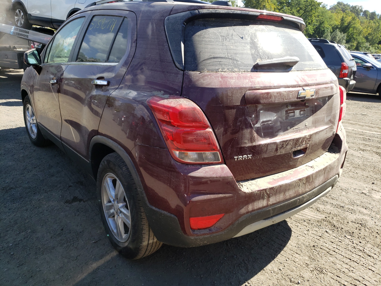 Photo 3 from auction – 2017 CHEVROLET TRAX 1LT with VIN 3GNCJLSB1HL267387