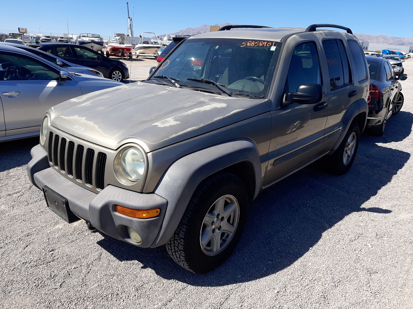 Photo 2 from auction – 2003 JEEP LIBERTY SP with VIN 1J4GL48K83W661922