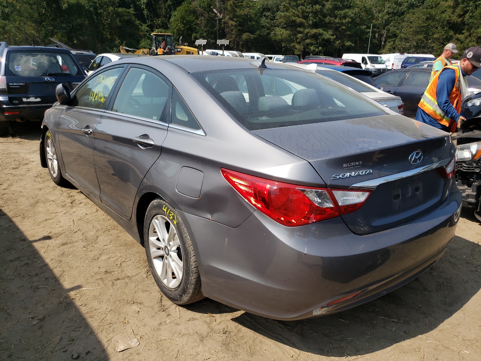 Photo 3 from auction – 2011 HYUNDAI SONATA GLS with VIN 5NPEB4AC7BH291716