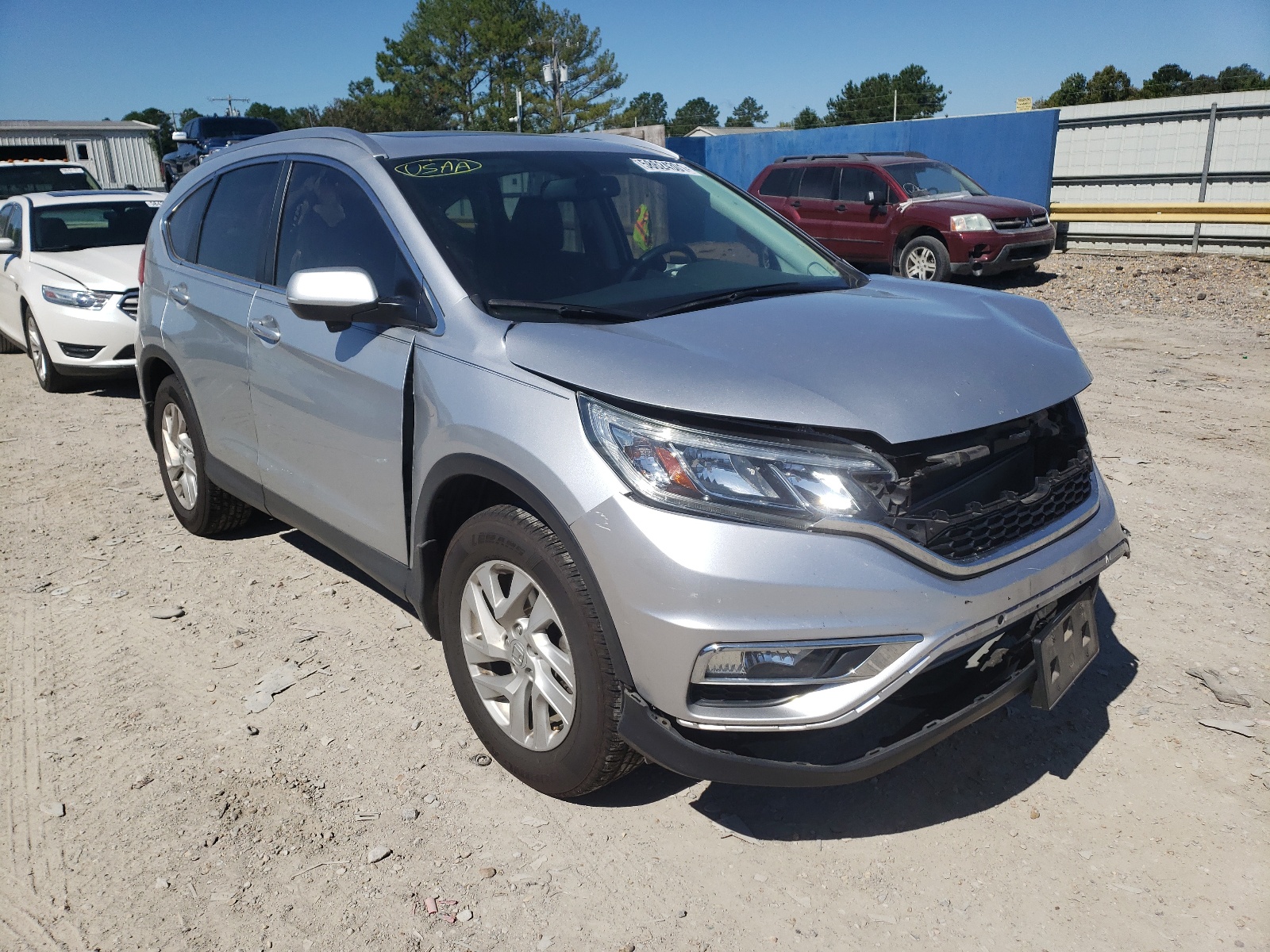 Photo 1 from auction – 2016 HONDA CR-V EXL with VIN 2HKRM3H77GH500216