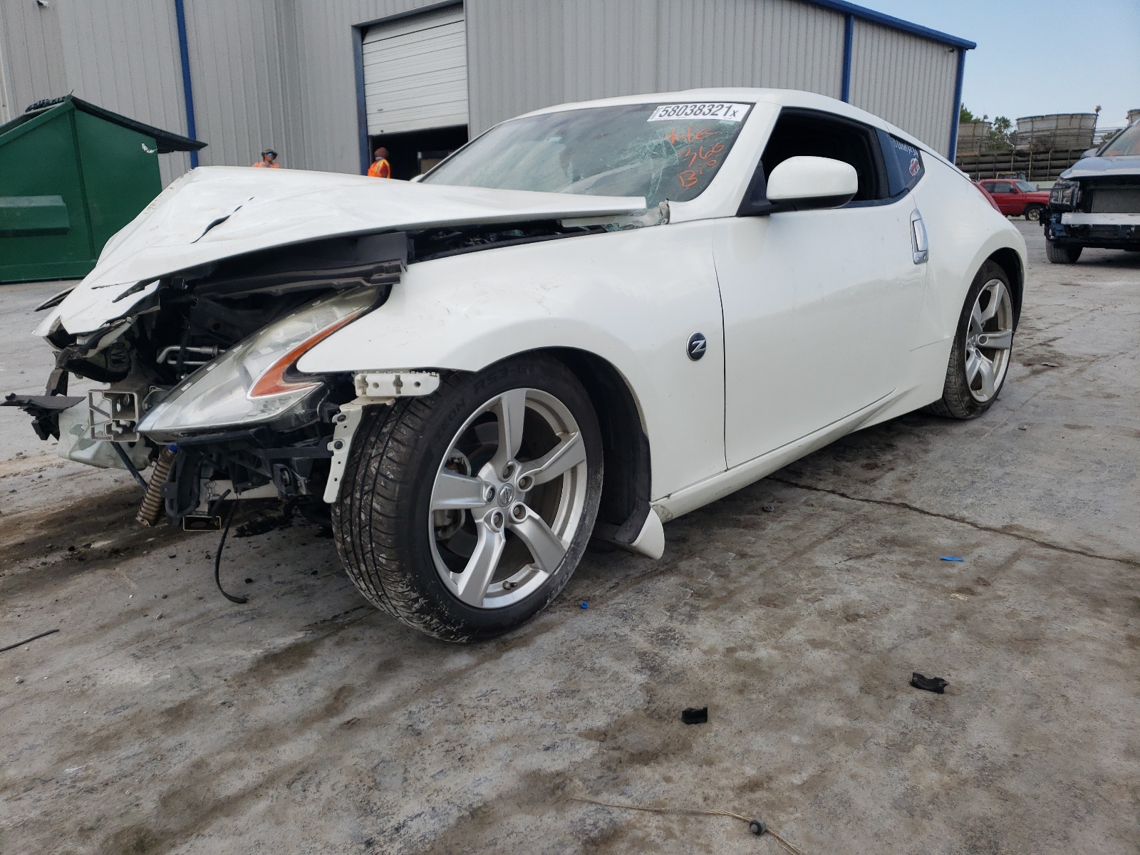 Photo 2 from auction – 2012 NISSAN 370Z BASE with VIN JN1AZ4EH5CM564338