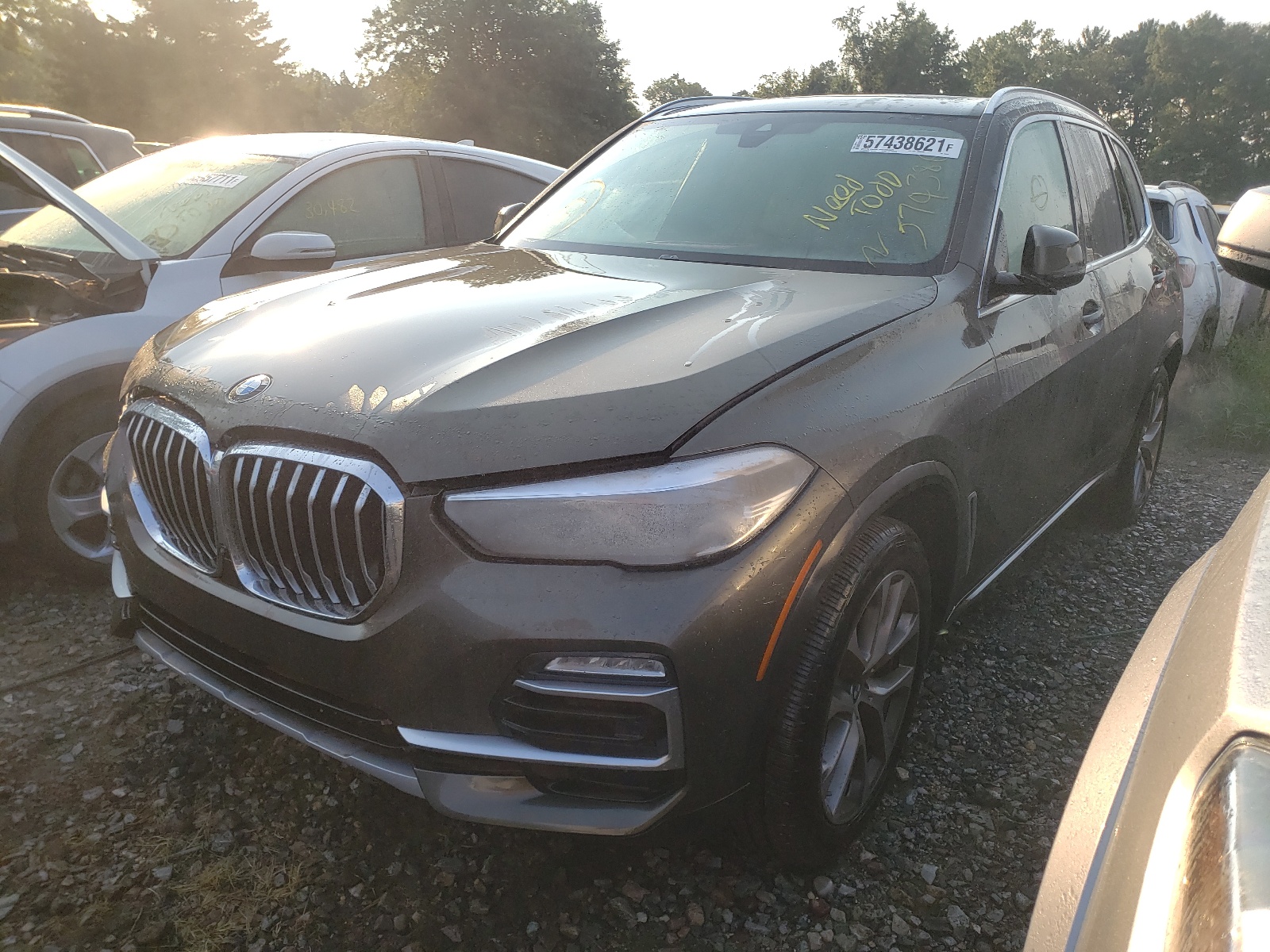 Photo 2 from auction – 2021 BMW X5 XDRIVE4 with VIN 5UXCR6C03M9E98666