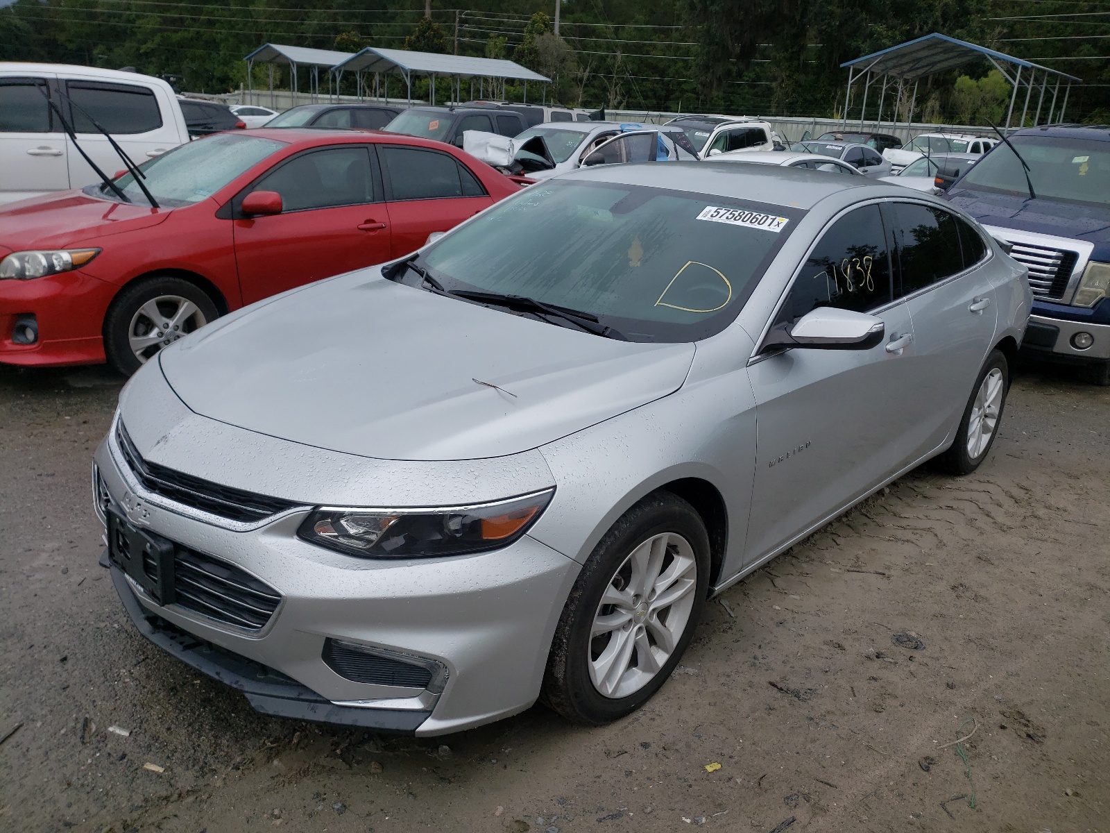 Photo 2 from auction – 2017 CHEVROLET MALIBU LT with VIN 1G1ZE5ST1HF173024