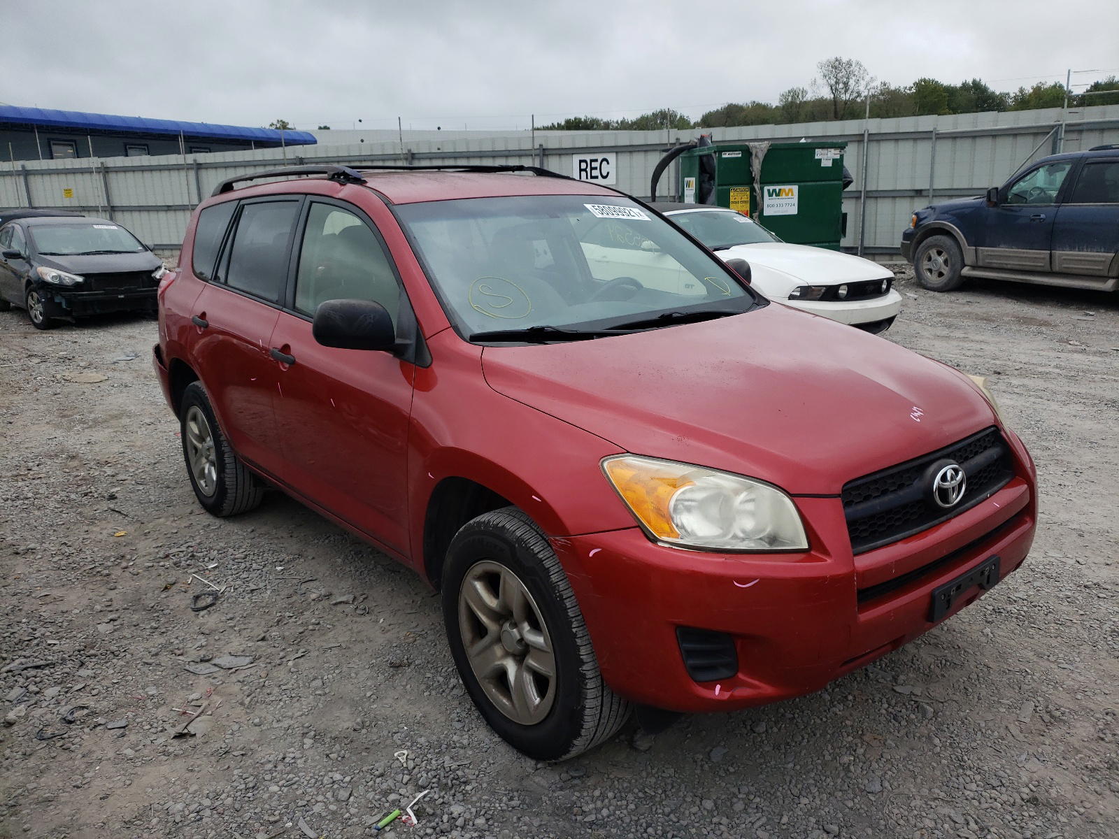 TOYOTA RAV4 2012 with VIN JTMZF4DV9CD032770 - Photo from auction