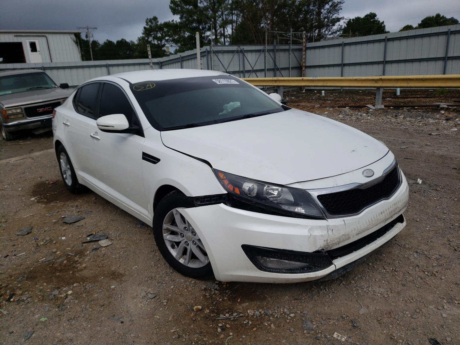 KIA OPTIMA LX 2013 with VIN KNAGM4A79D5351288 - Photo from auction