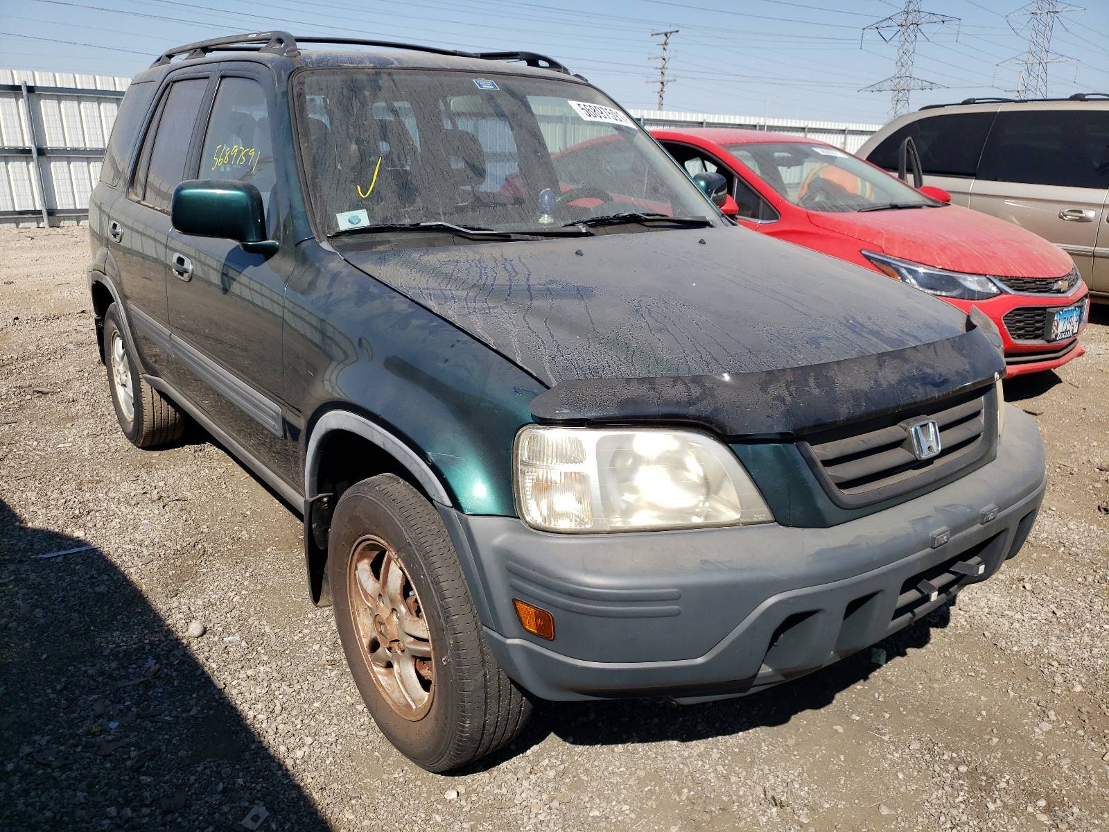Photo 1 from auction – 1999 HONDA CR-V with VIN JHLRD1868XC084915