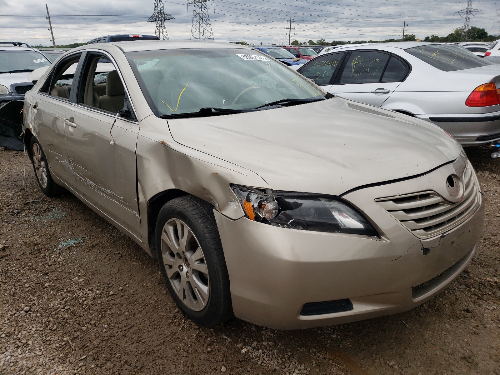 TOYOTA CAMRY CE 2008 with VIN 4T1BE46K78U262060 - Photo from auction