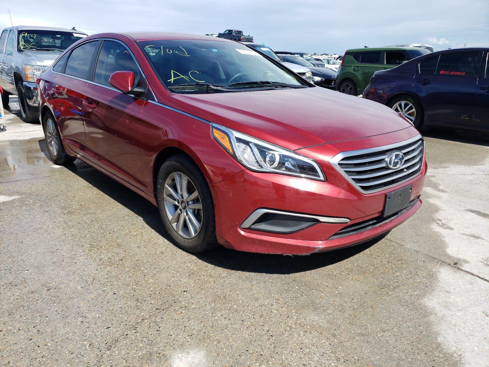 Photo 1 from auction – 2016 HYUNDAI SONATA SE with VIN 5NPE24AF1GH346257