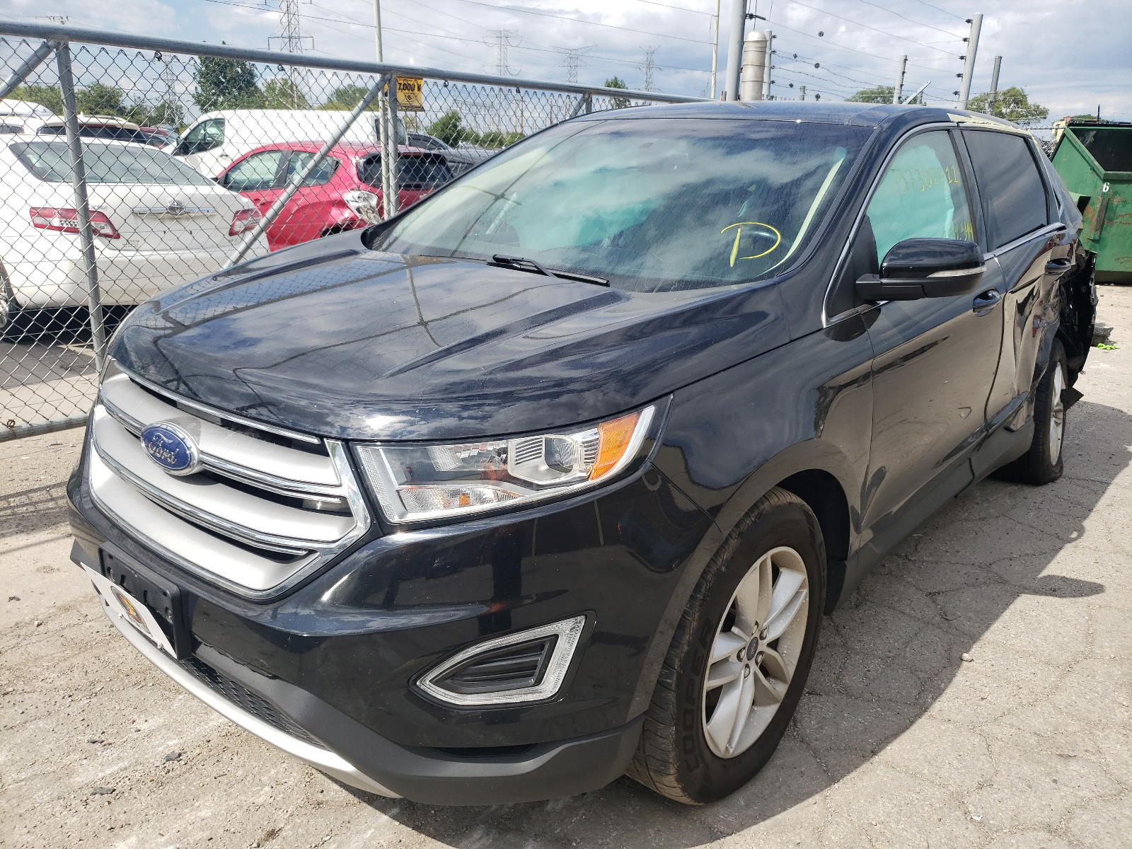 Photo 2 from auction – 2016 FORD EDGE SEL with VIN 2FMPK3J91GBB15217