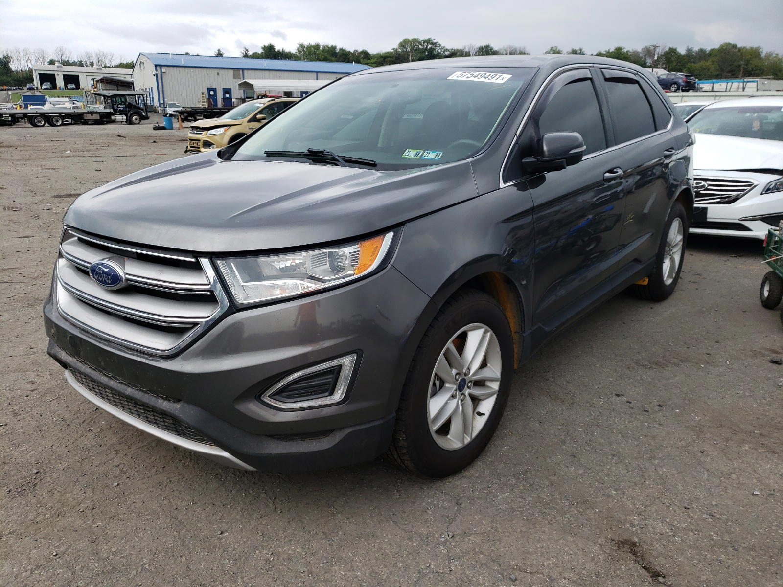 Photo 2 from auction – 2017 FORD EDGE SEL with VIN 2FMPK4J87HBC47235