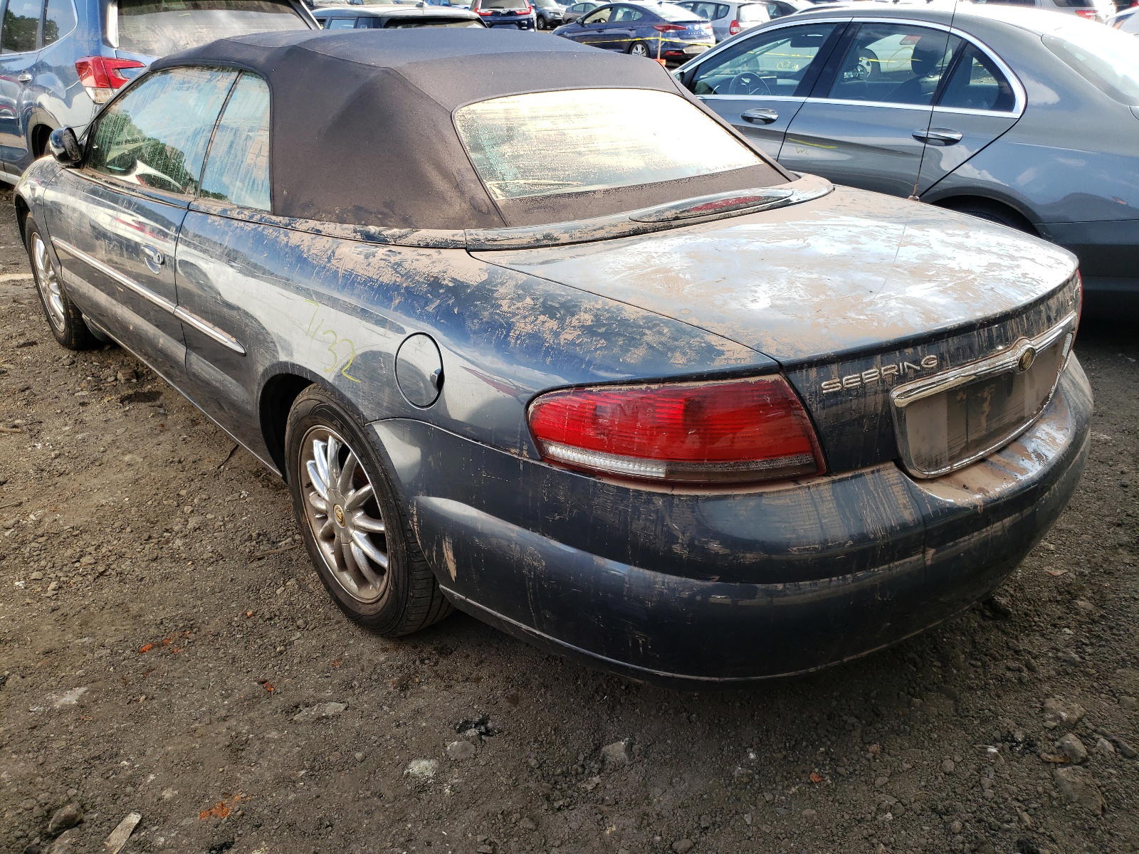 Photo 3 from auction – 2002 CHRYSLER SEBRING LI with VIN 1C3EL65R42N324585