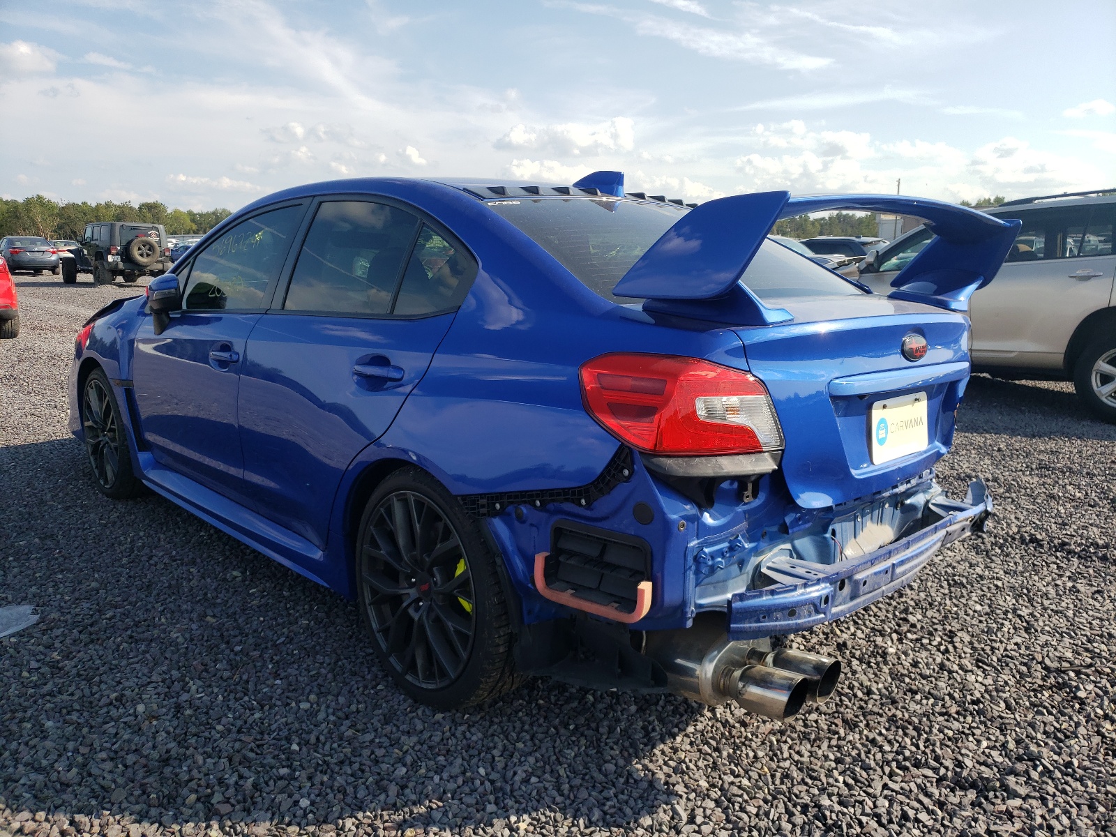 Photo 3 from auction – 2019 SUBARU WRX STI with VIN JF1VA2R62K9807260