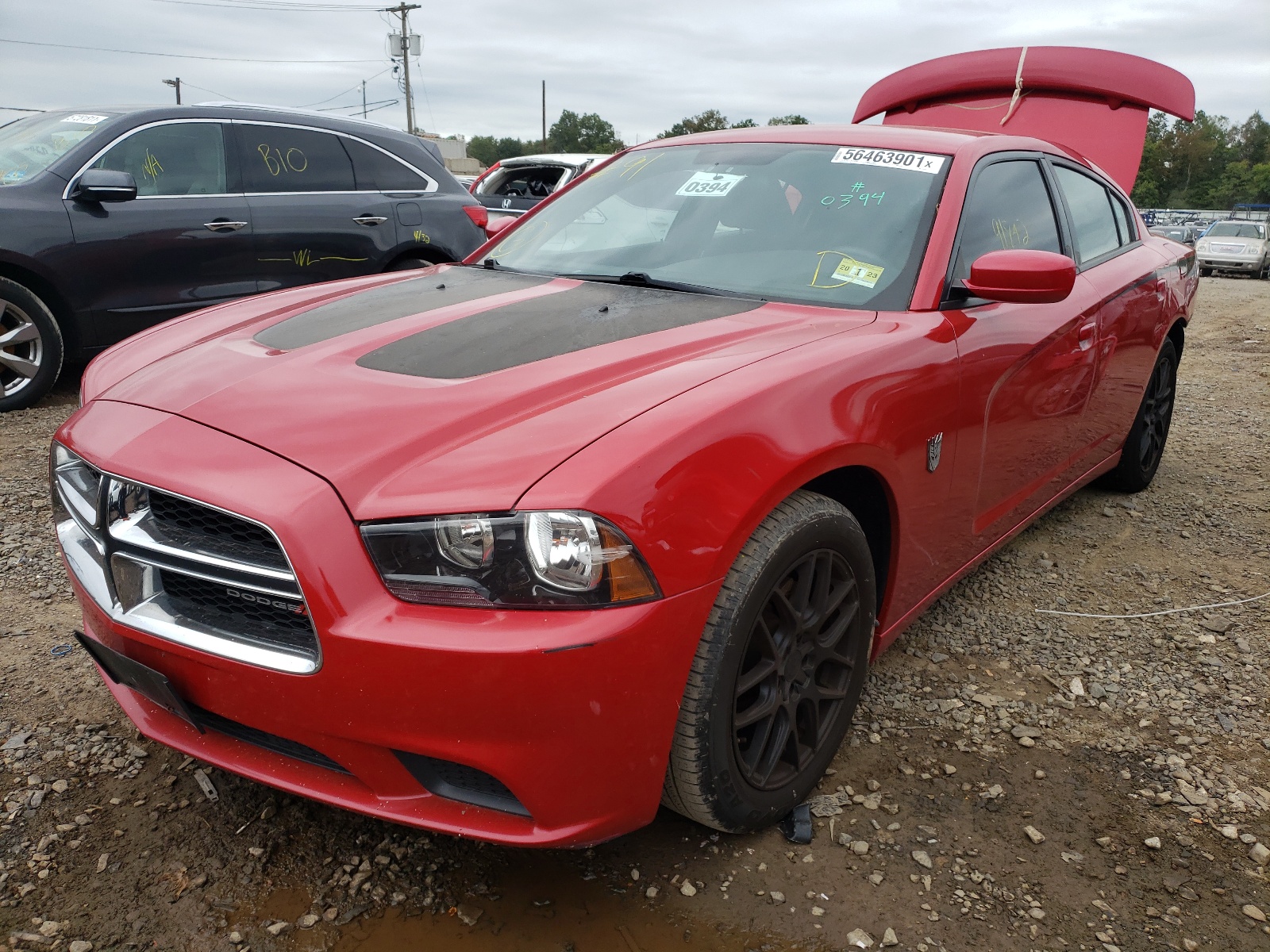 Фото 2 с аукциона – 2012 DODGE CHARGER SE с VIN 2C3CDXBG9CH262642