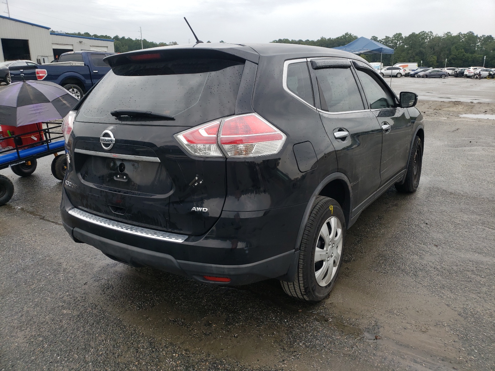 Photo 4 from auction – 2015 NISSAN ROGUE S with VIN KNMAT2MV3FP526491