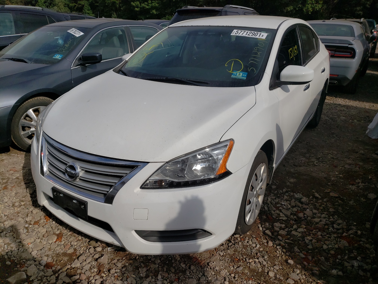 Photo 2 from auction – 2015 NISSAN SENTRA S with VIN 3N1AB7AP4FY319812