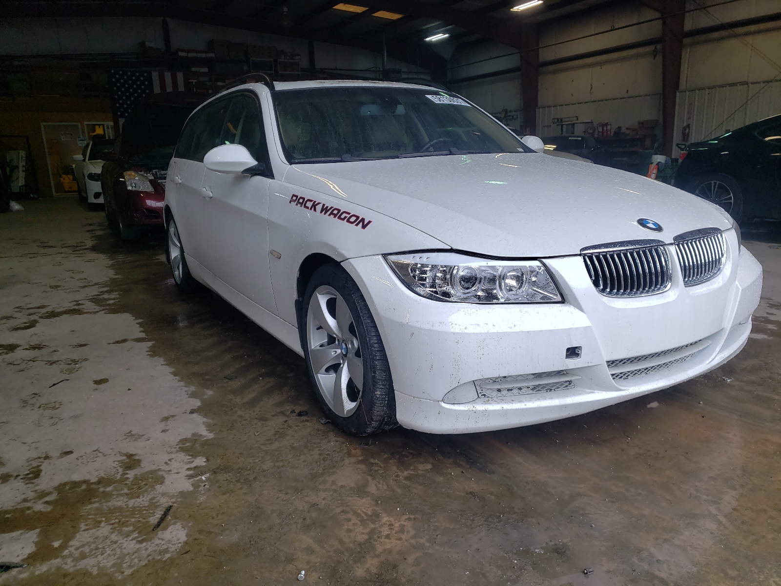 BMW 328 XIT 2007 with VIN WBAVT73527FZ36154 - Photo from auction