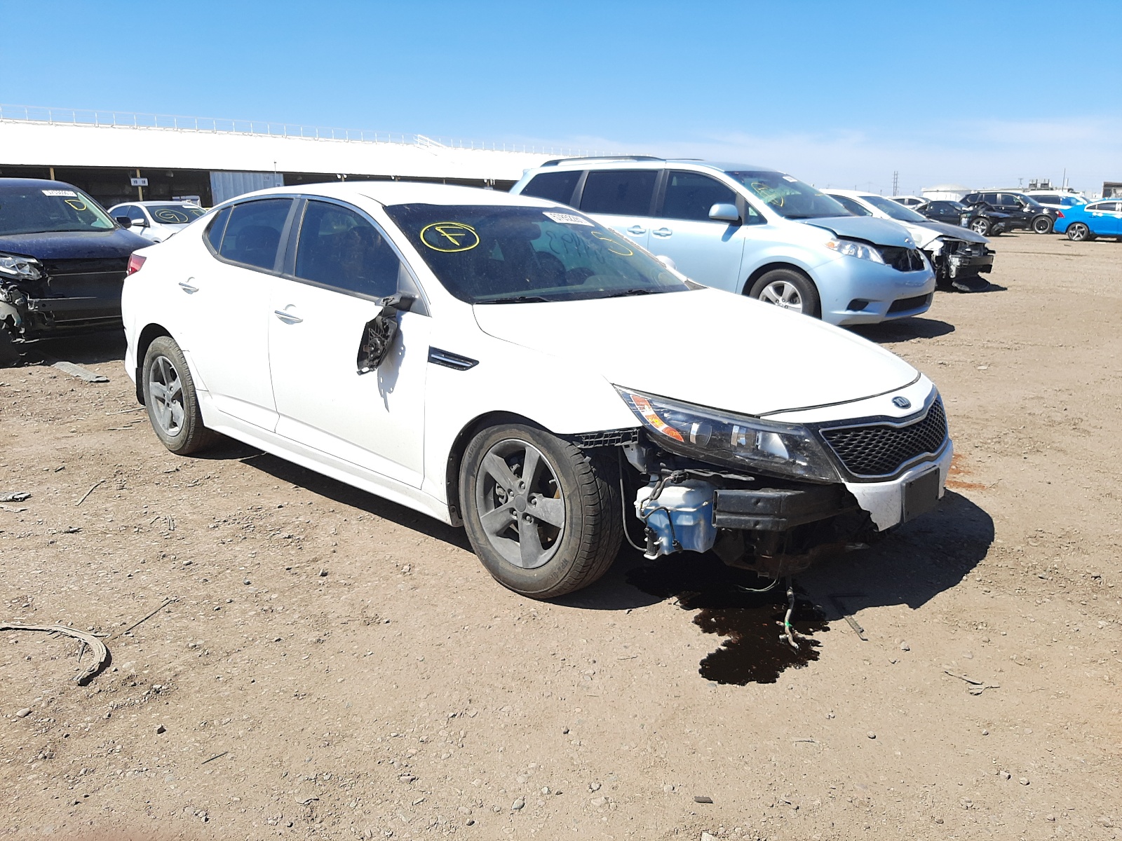 Photo 9 from auction – 2014 KIA OPTIMA LX with VIN 5XXGM4A77EG308276