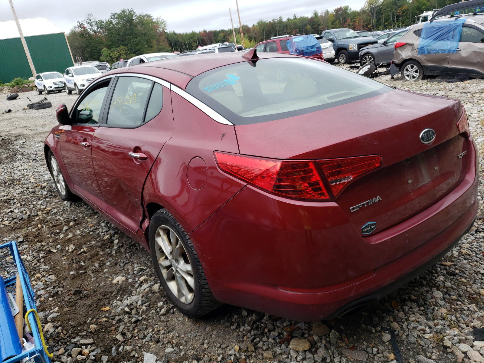 Photo 3 from auction – 2012 KIA OPTIMA EX with VIN 5XXGN4A74CG050003