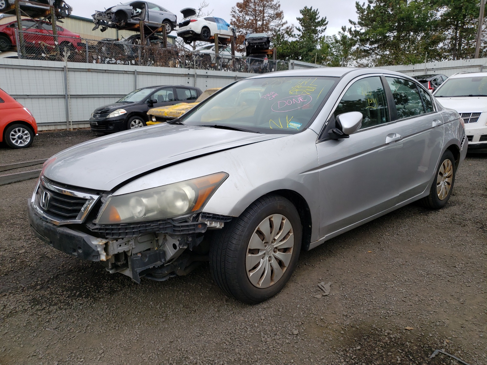 Photo 2 from auction – 2010 HONDA ACCORD LX with VIN 1HGCP2F35AA058575