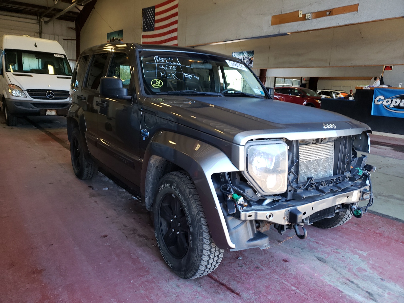 JEEP LIBERTY SP 2012 with VIN 1C4PJMAK0CW129814 - Photo from auction