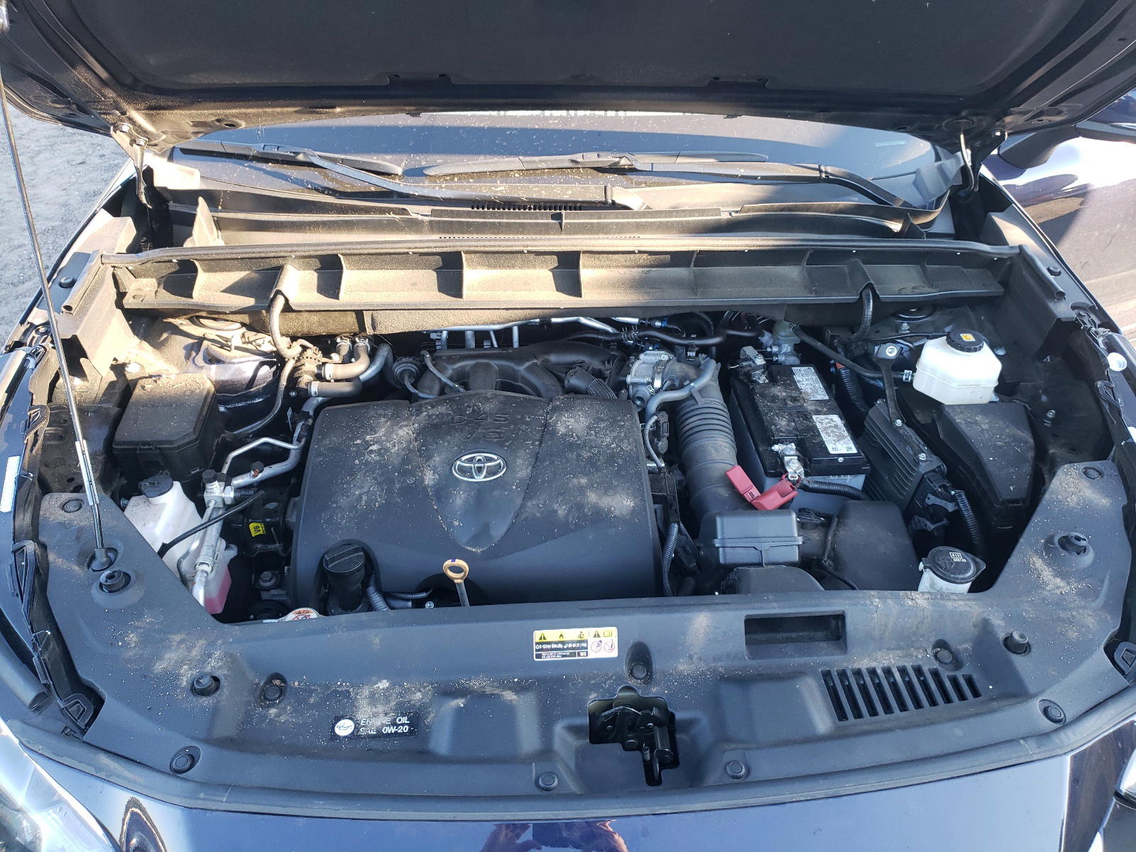 Photo 7 from auction – 2020 TOYOTA HIGHLANDER with VIN 5TDGZRBH7LS046325