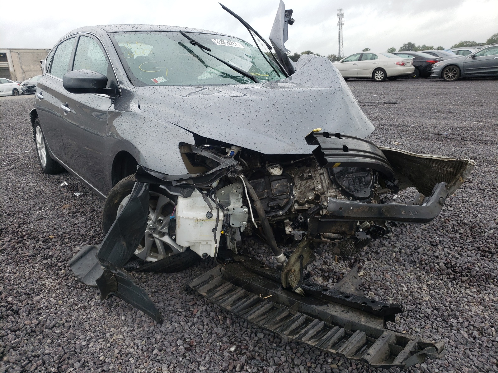 NISSAN SENTRA 2018 with VIN 3N1AB7AP6JL626324 - Photo from auction