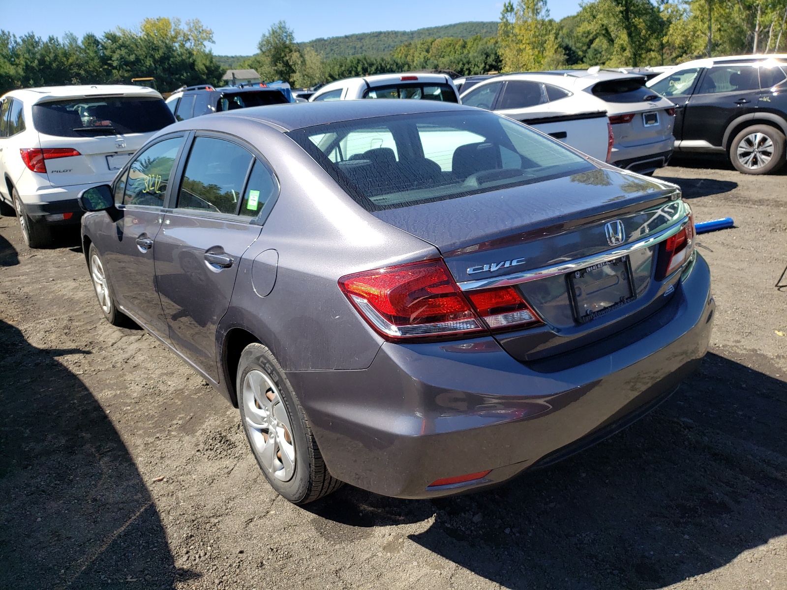 Photo 3 from auction – 2015 HONDA CIVIC LX with VIN 19XFB2F50FE273362