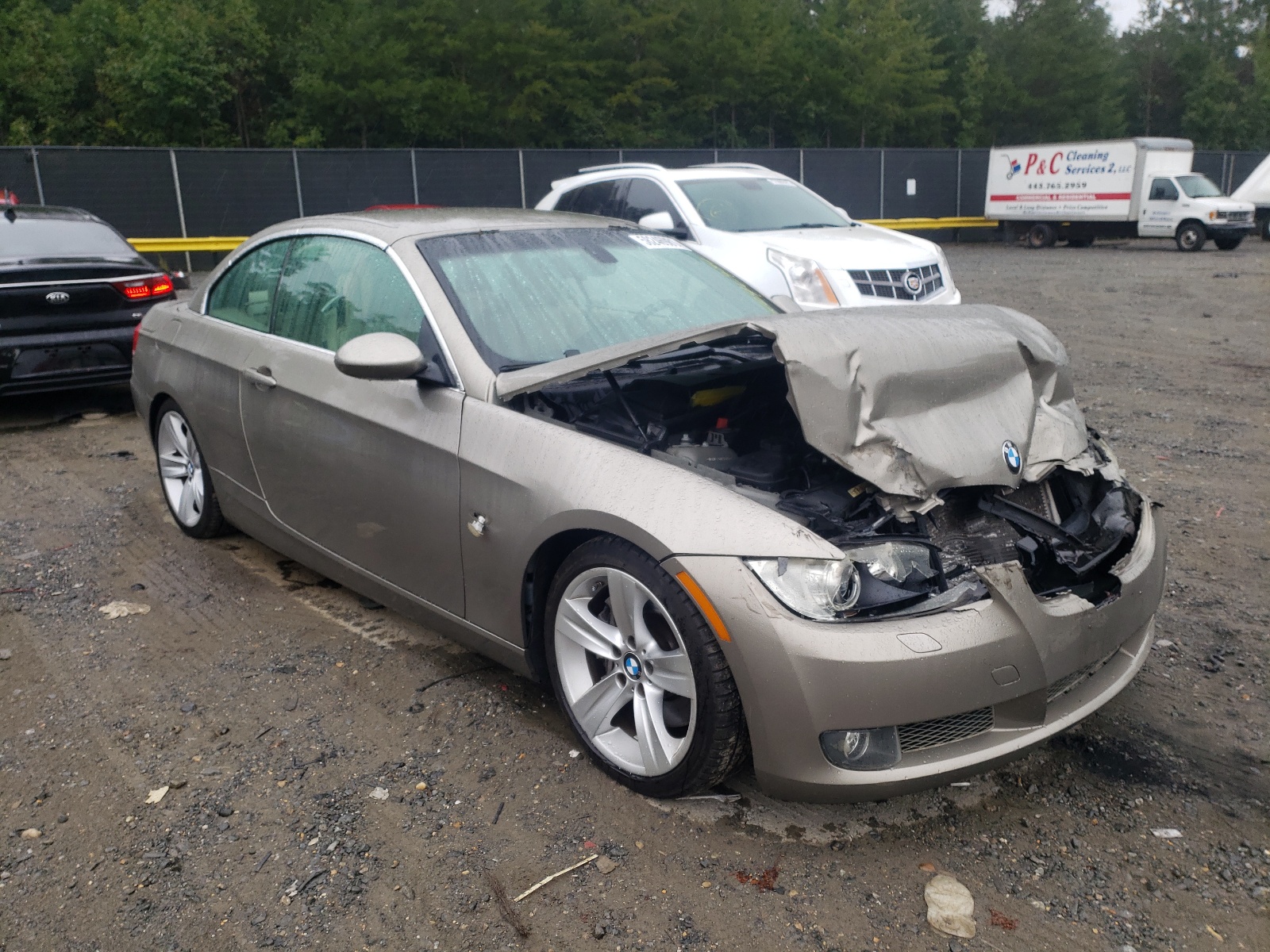 BMW 335 I 2008 with VIN WBAWL73508P178458 - Photo from auction