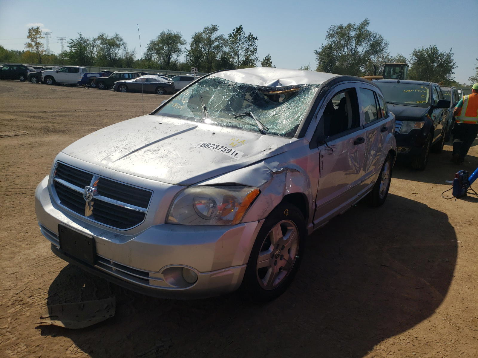 Photo 2 from auction – 2008 DODGE CALIBER SX with VIN 1B3HB48B98D530094