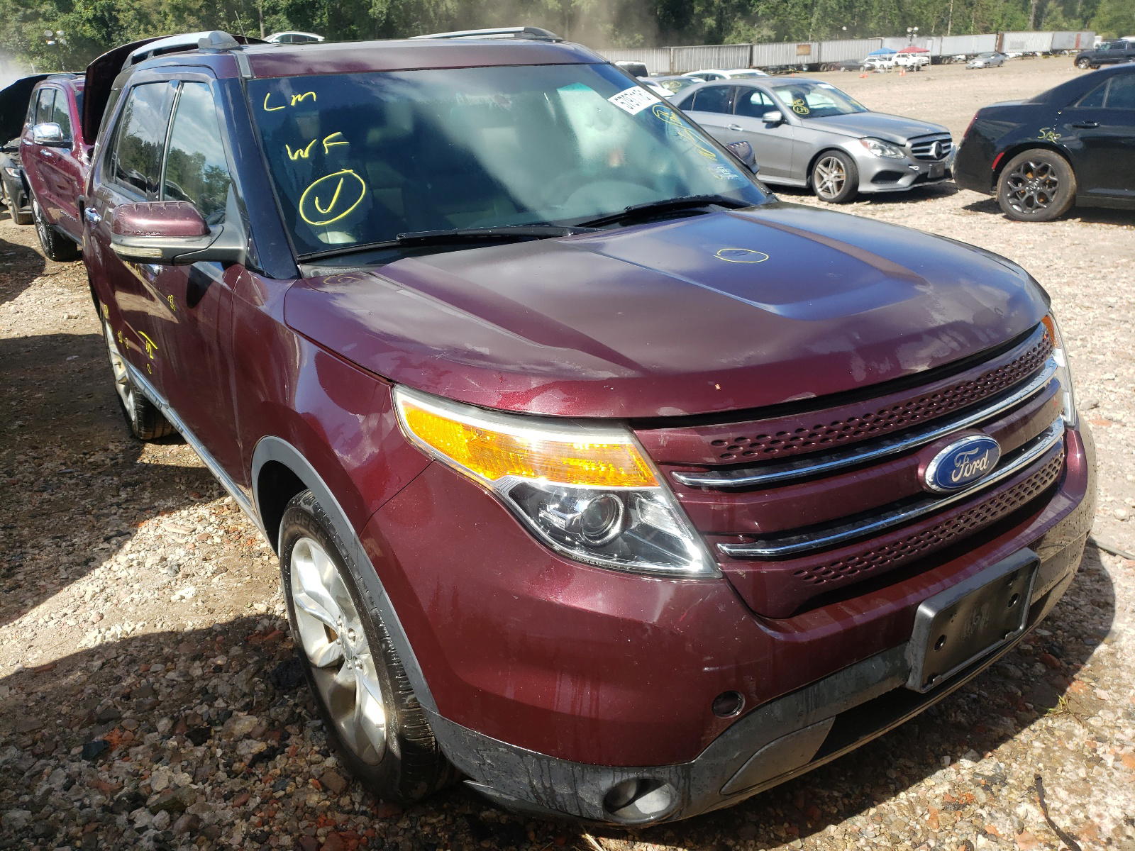 FORD EXPLORER L 2011 with VIN 1FMHK8F81BGA58925 - Photo from auction