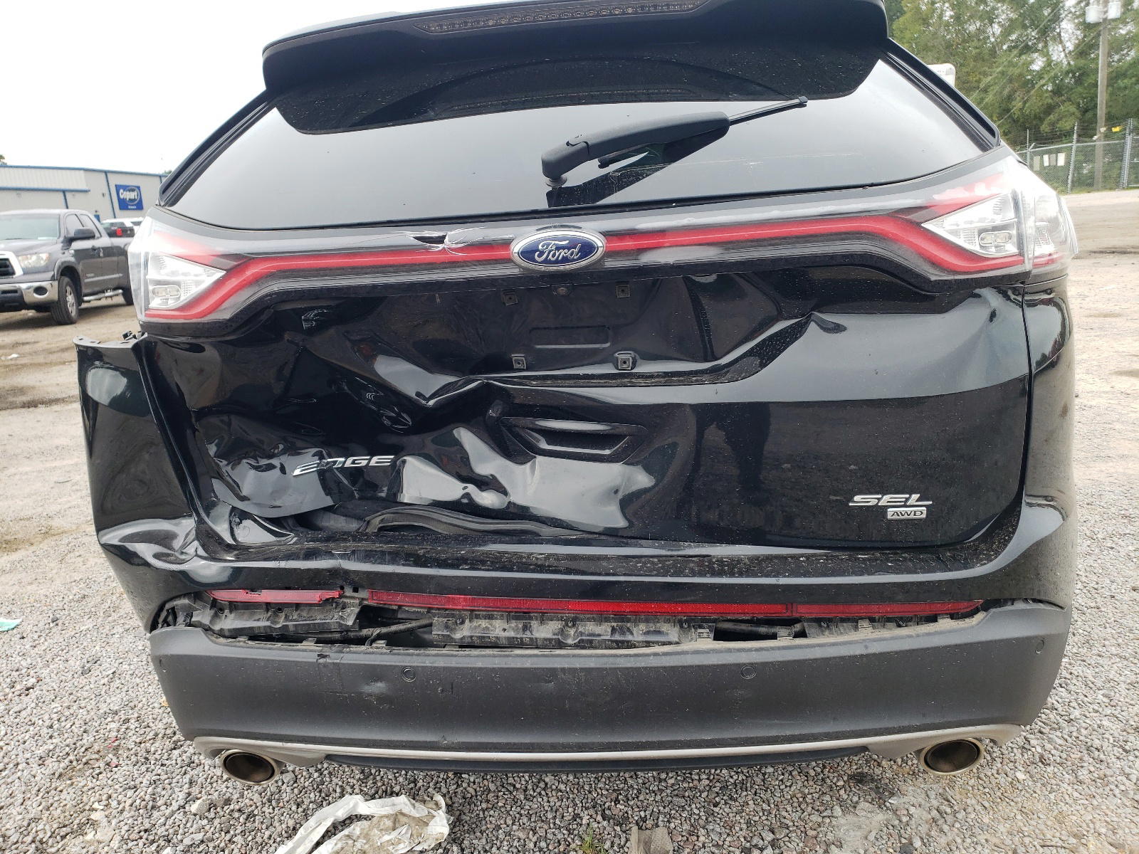 Photo 9 from auction – 2015 FORD EDGE SEL with VIN 2FMTK4J81FBC36582