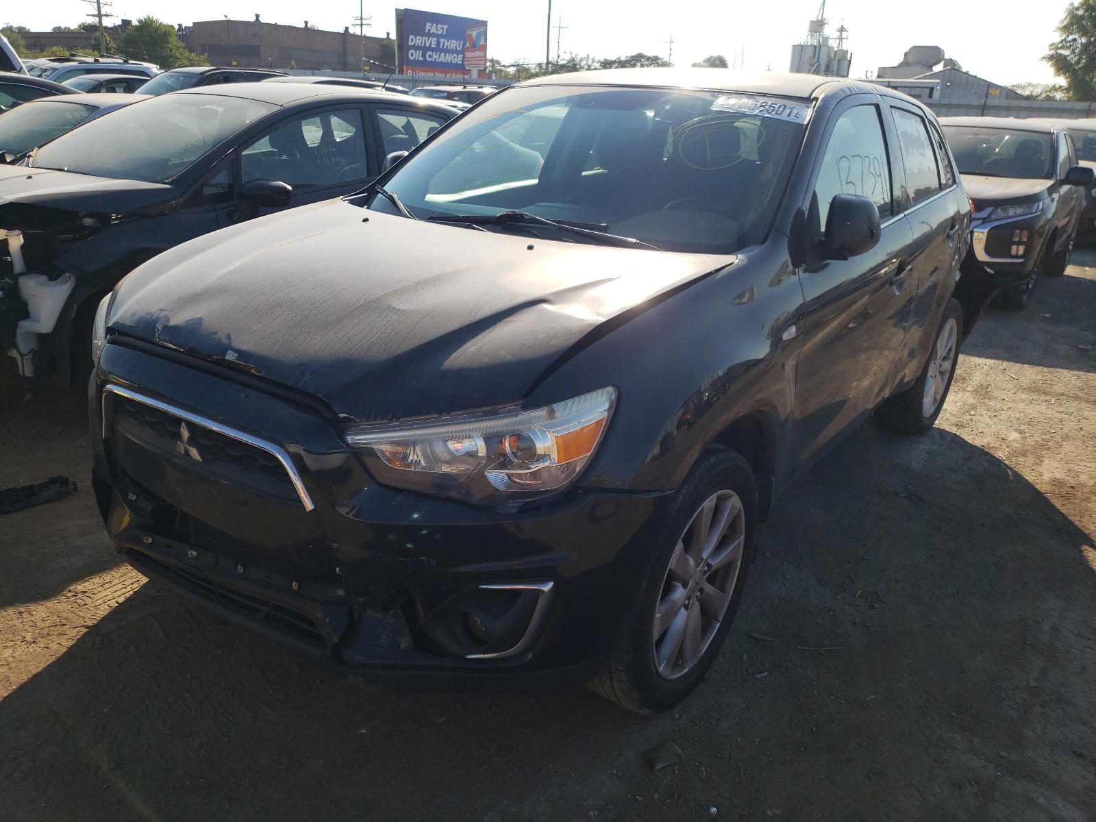 Photo 2 from auction – 2014 MITSUBISHI OUTLANDER with VIN 4A4AP4AU8EE016412