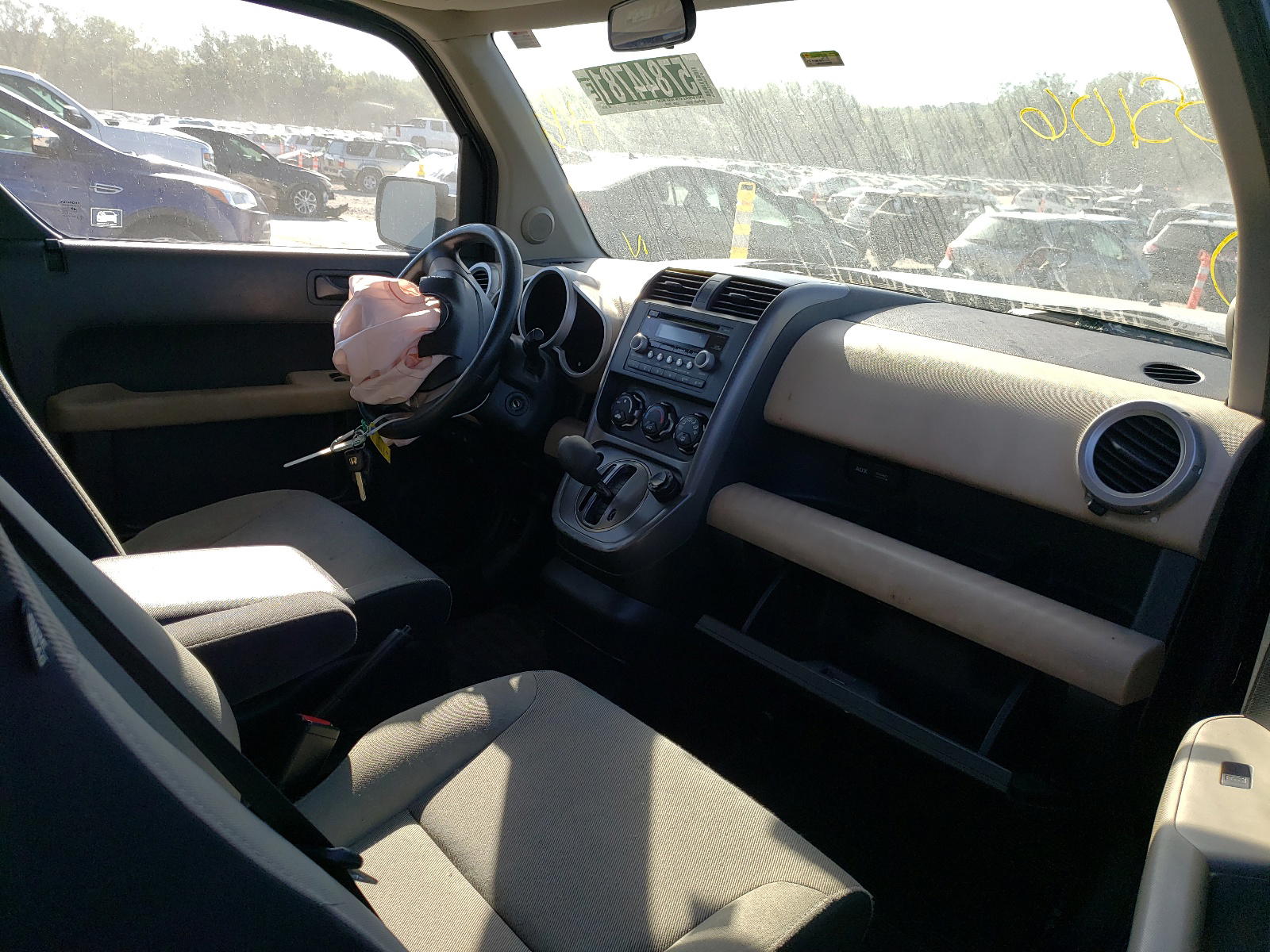 Photo 5 from auction – 2007 HONDA ELEMENT EX with VIN 5J6YH28717L005106