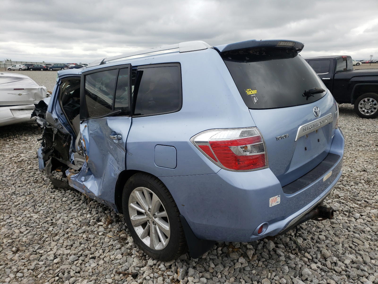 Photo 3 from auction – 2008 TOYOTA HIGHLANDER with VIN JTEEW44A182008795