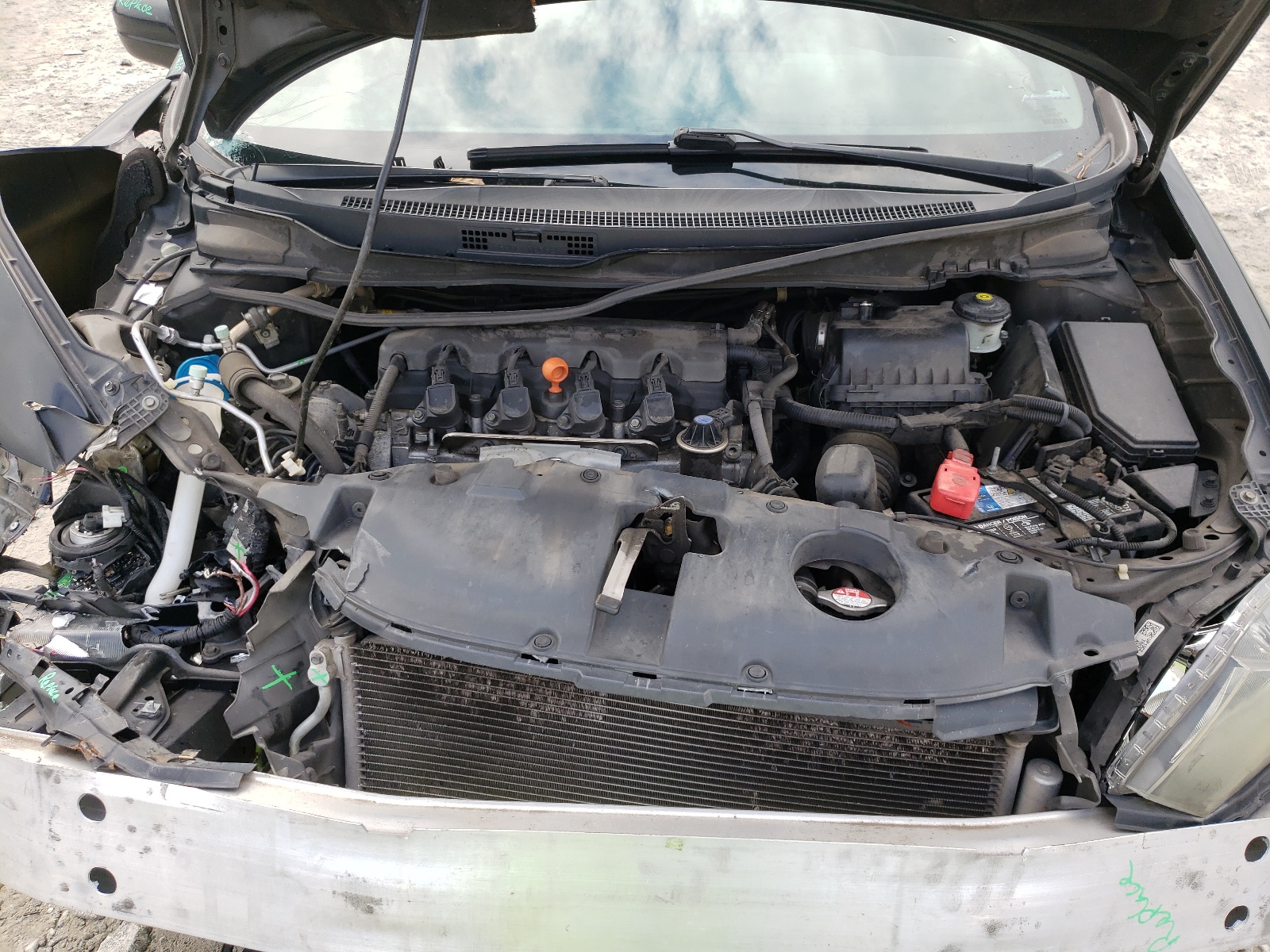 Photo 7 from auction – 2014 HONDA CIVIC LX with VIN 2HGFB2F56EH508075
