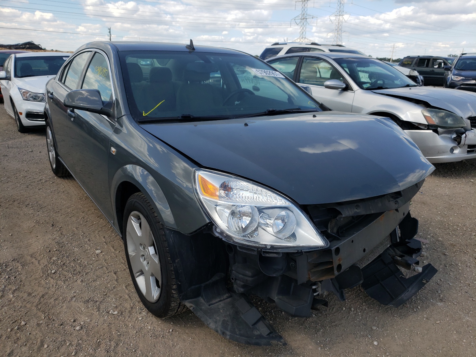 SATURN AURA XE 2009 with VIN 1G8ZS57B99F207075 - Photo from auction