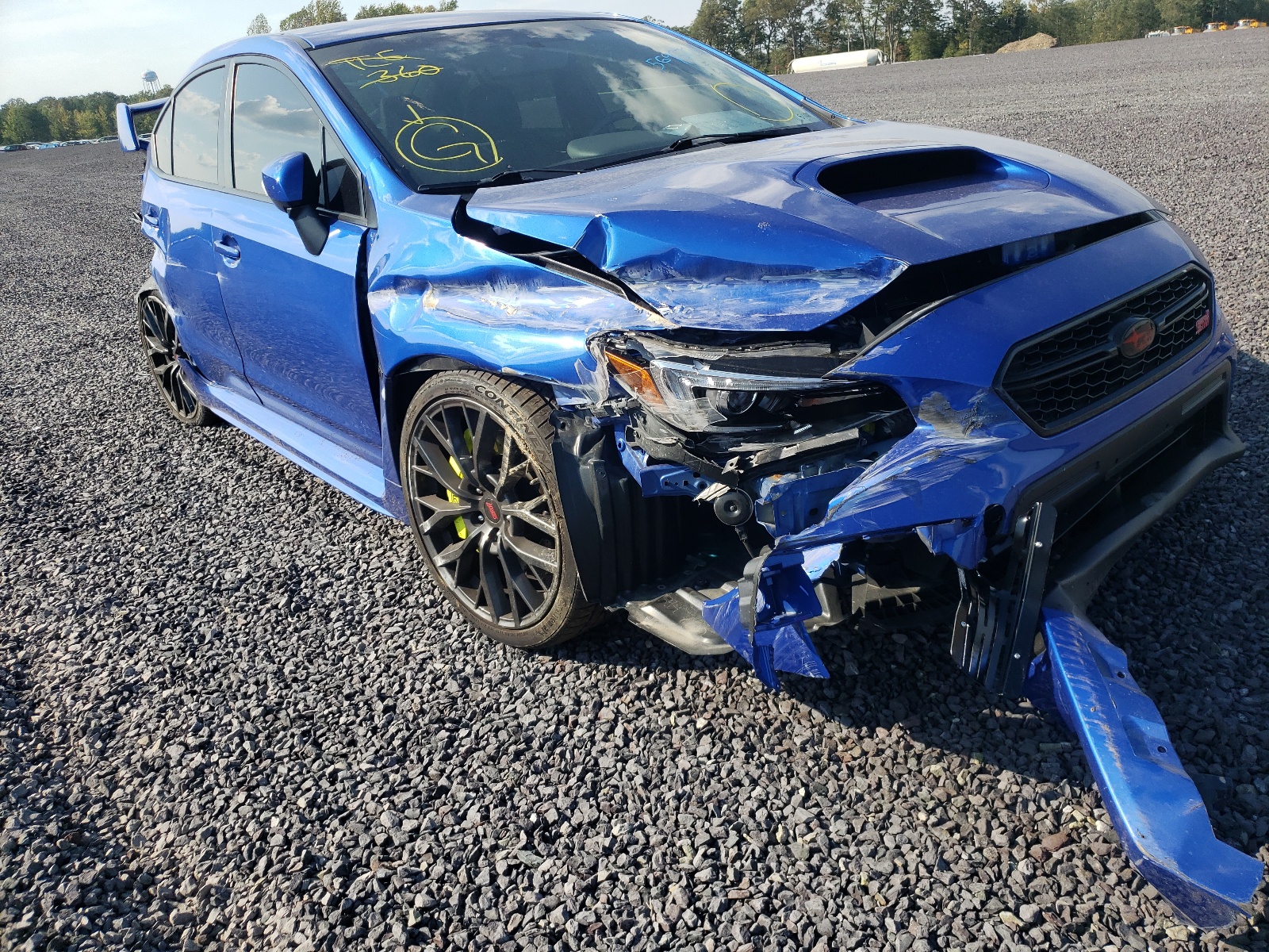 Photo 9 from auction – 2019 SUBARU WRX STI with VIN JF1VA2R62K9807260