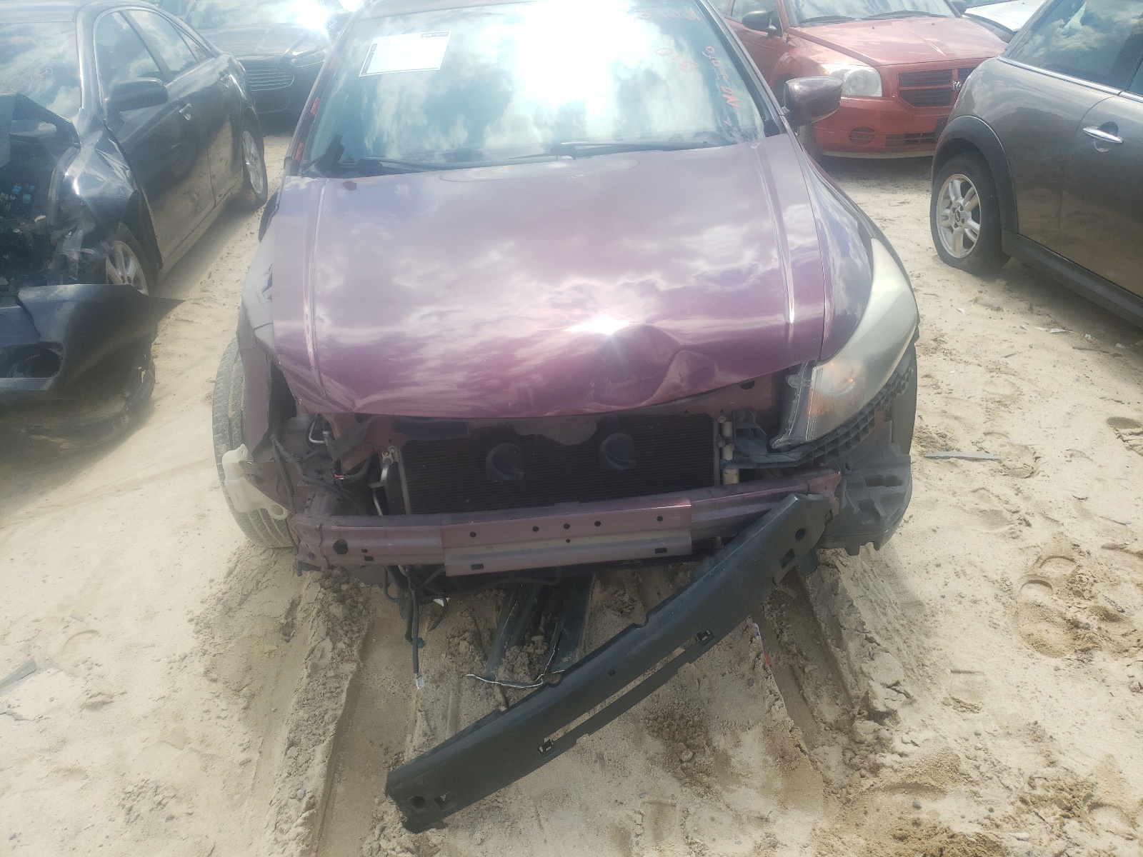 Photo 9 from auction – 2010 HONDA ACCORD LXP with VIN 1HGCP2F4XAA080161