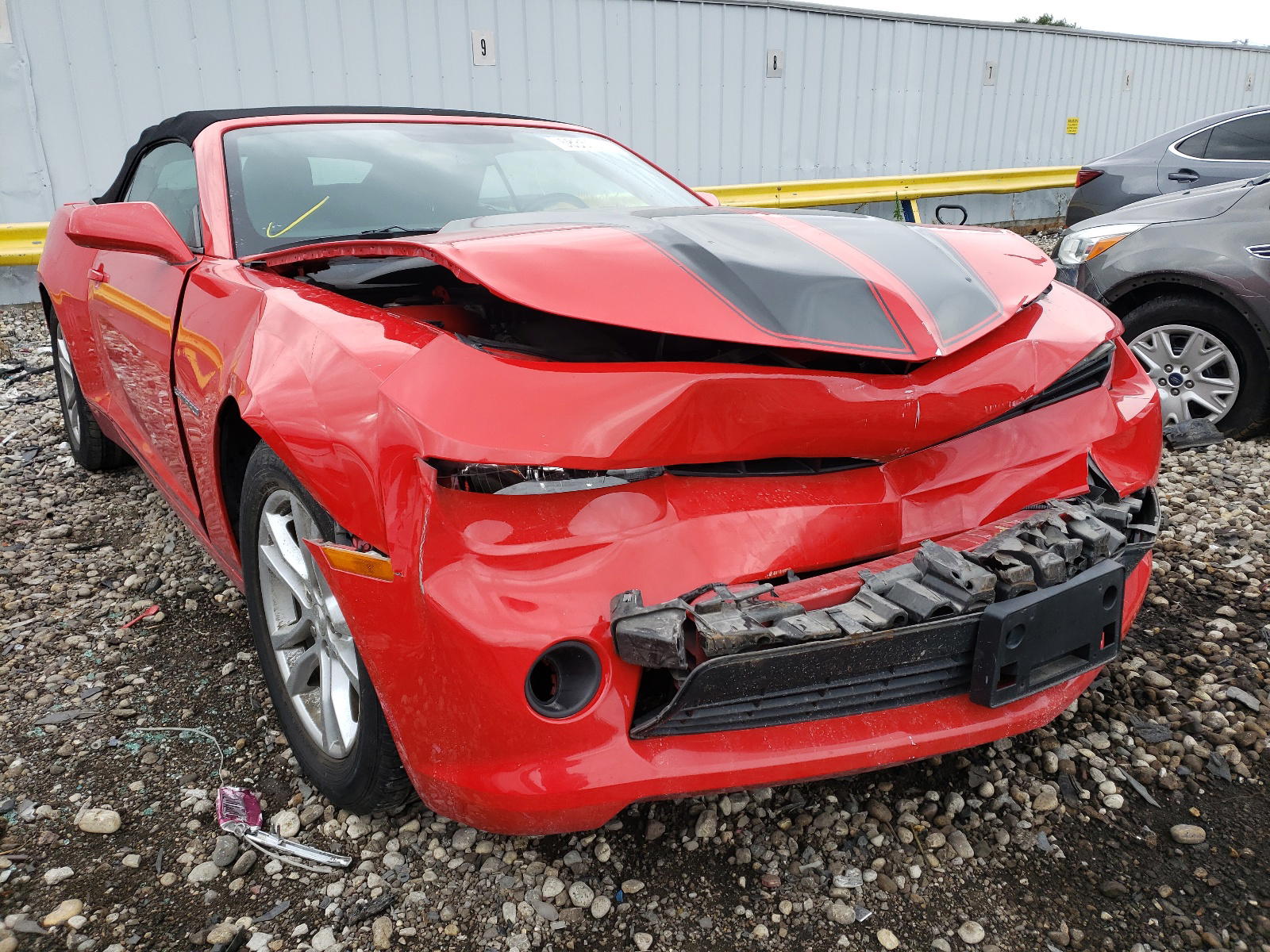CHEVROLET CAMARO LT 2014 with VIN 2G1FB3D34E9265763 - Photo from auction