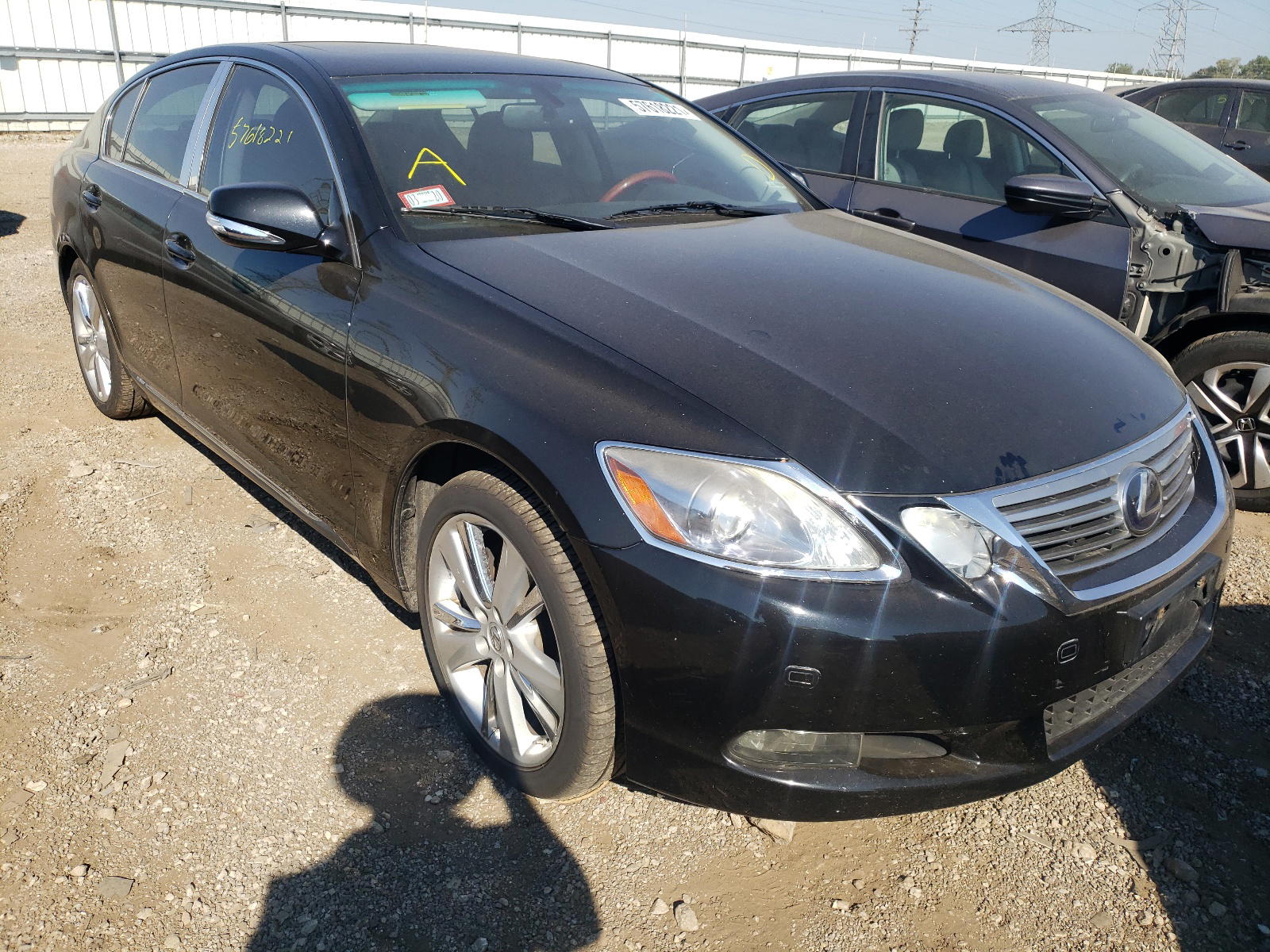 LEXUS GS 450H 2011 with VIN JTHBC1KS9B5023978 - Photo from auction